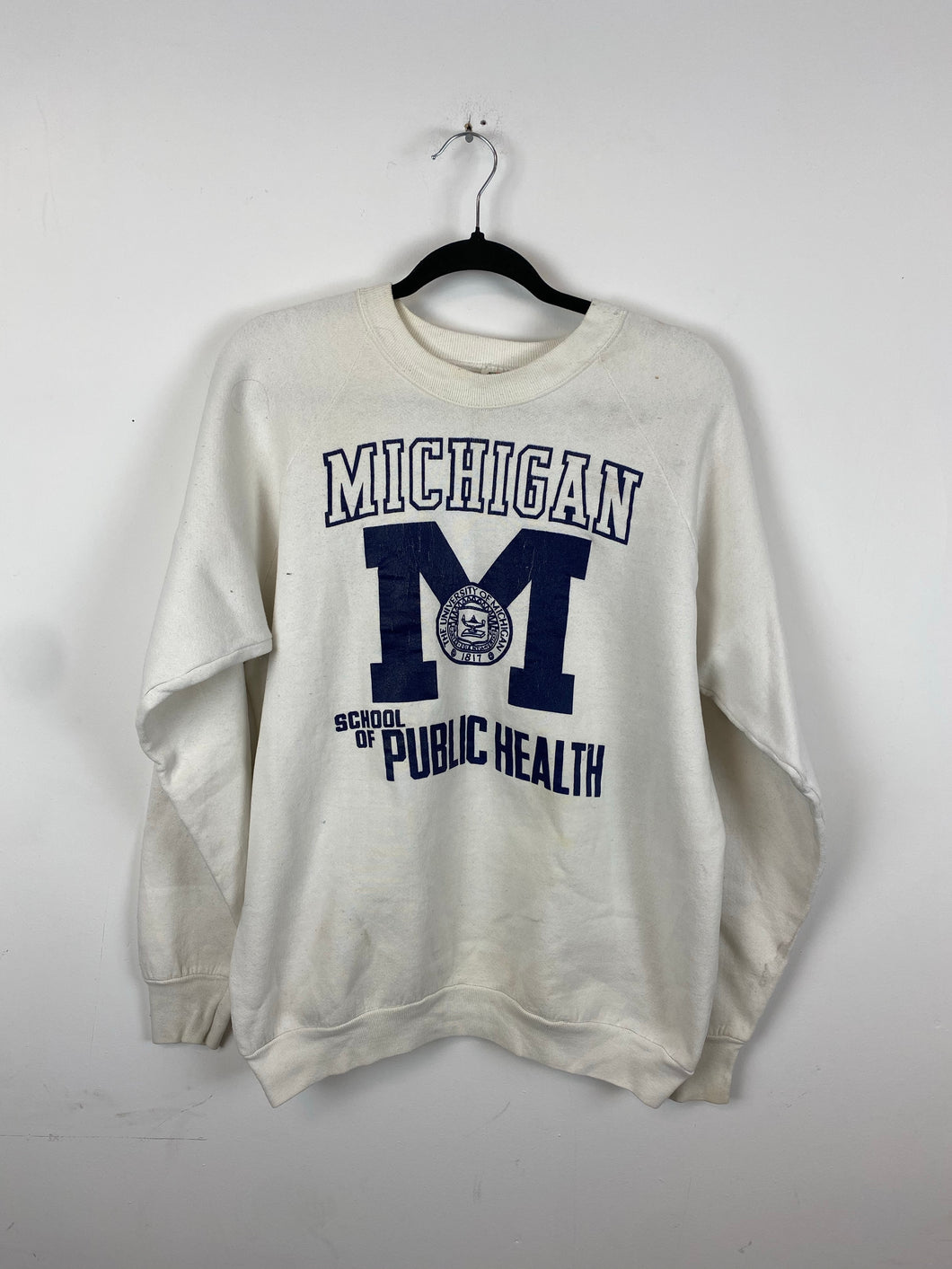 80s Michigan Public Health crewneck - S/M