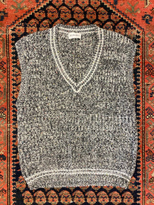 Vintage Knitted Vest - L
