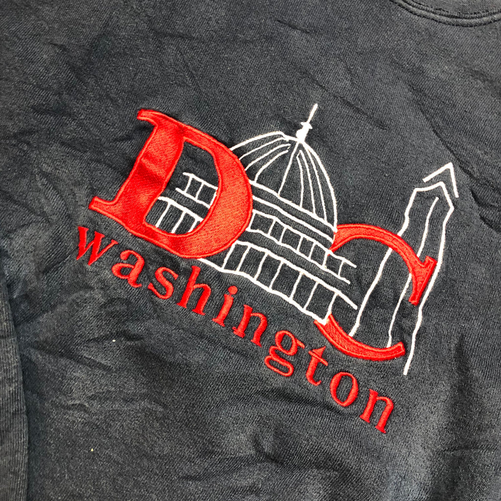 Embroidered DC Crewneck