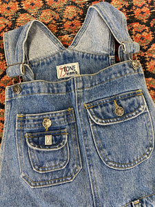 90s Short Overalls - S