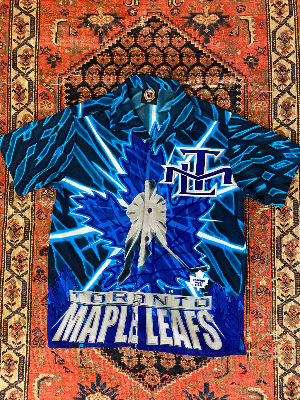 Vintage TML Front And Back Button Up - L