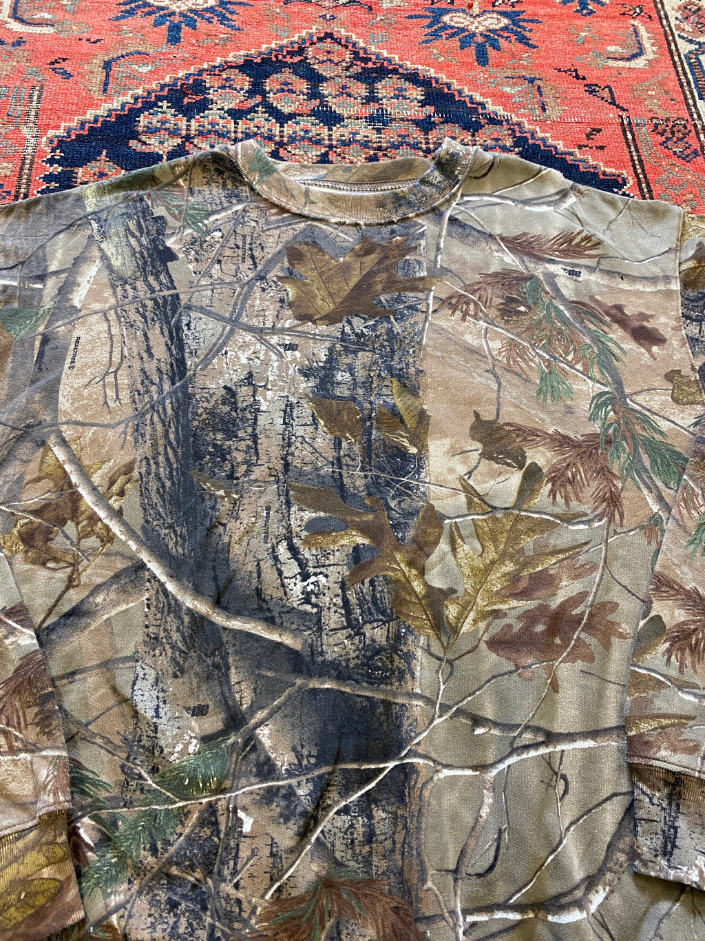 Vintage Camo Crewneck - L