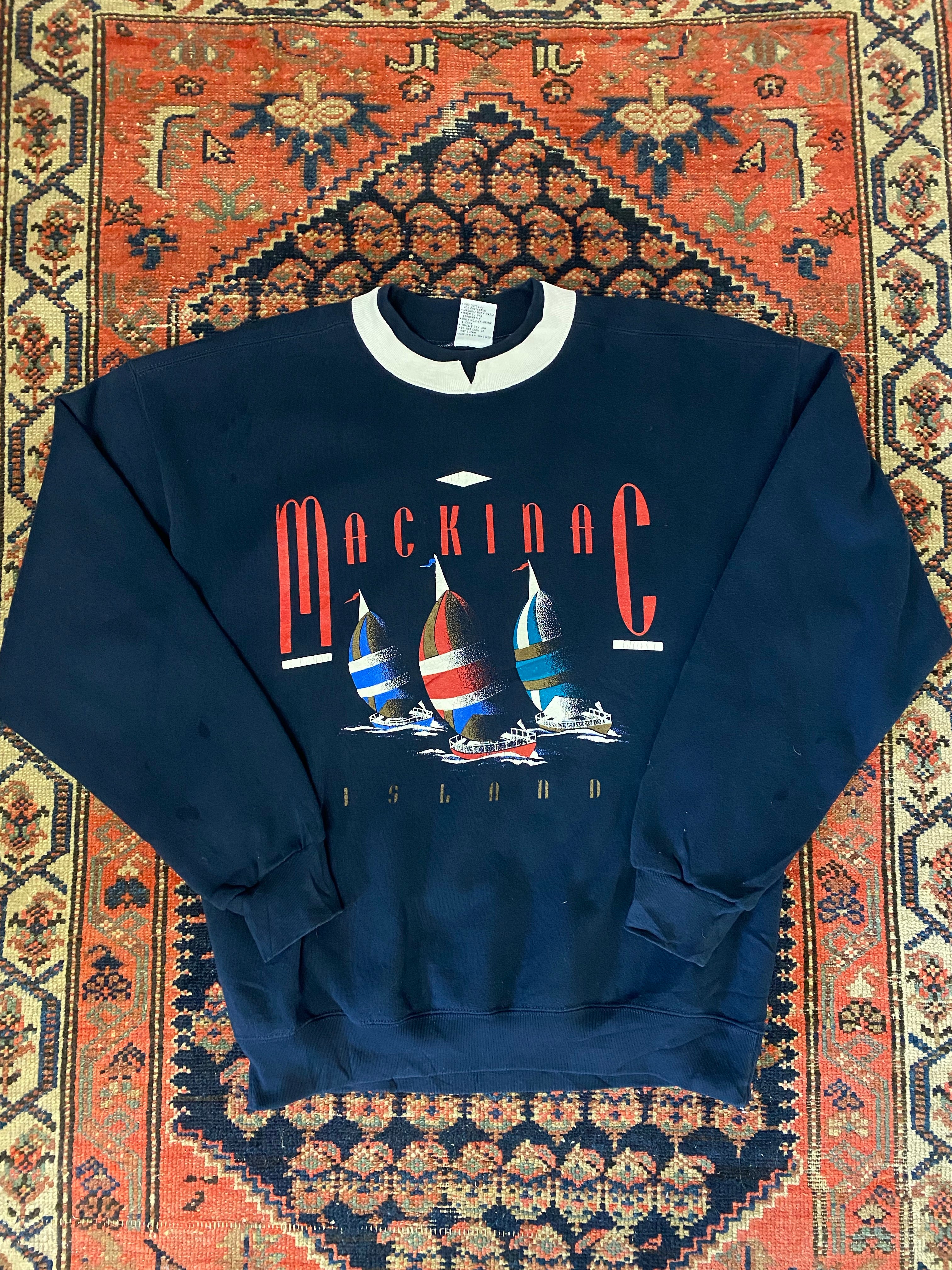 Vintage Mackinac Island Crewneck - M