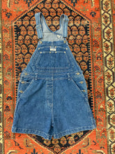 Load image into Gallery viewer, 90s Denim Short Overalls - 34IN/W