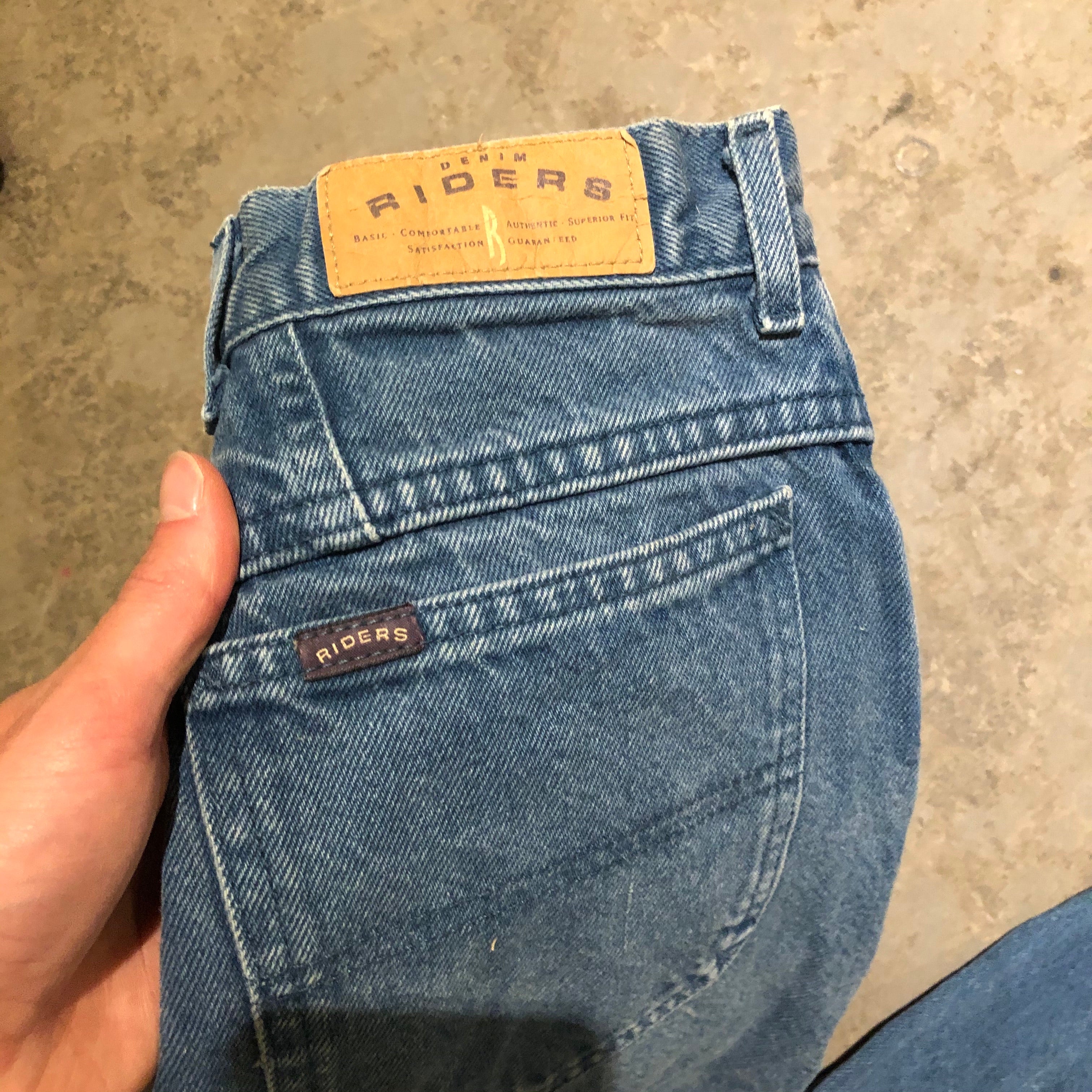 Light Blue High Waisted Denim pants