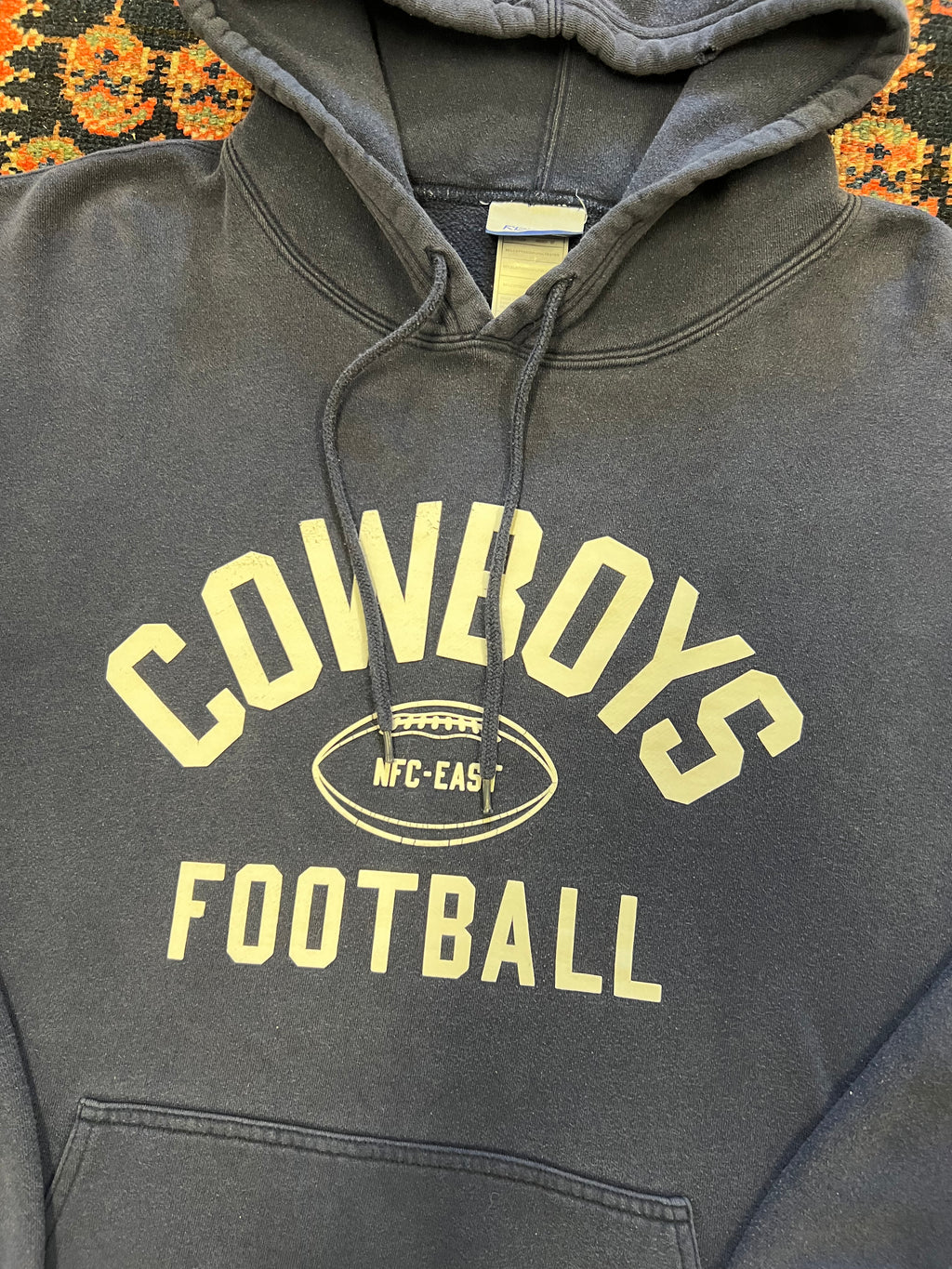 VINTAGE COWBOYS FOOTBALL HOODIE - XL