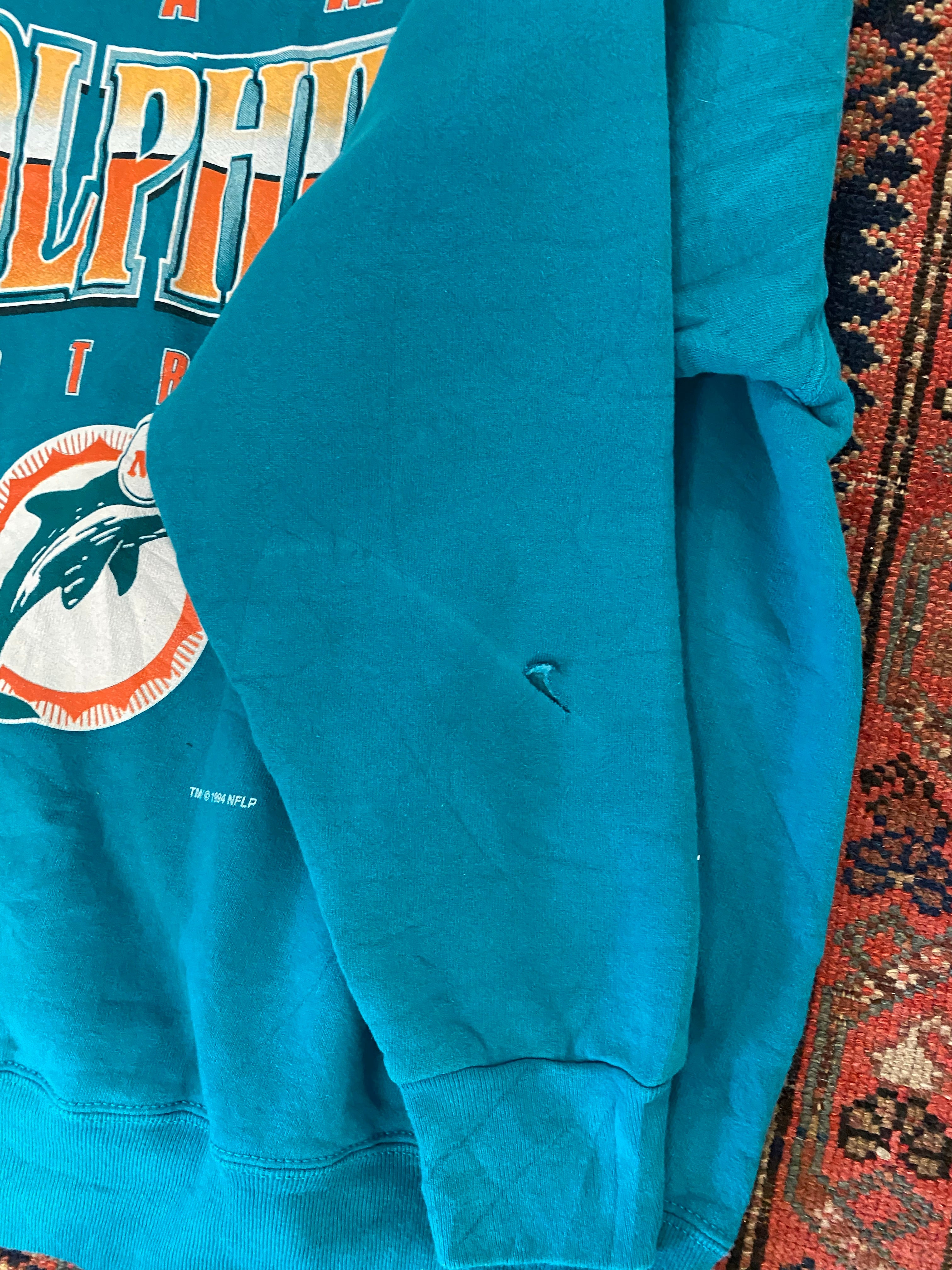 Vintage Miami Dolphins Crewneck - L