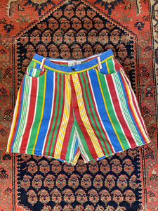 Vintage Striped Shorts - 29in