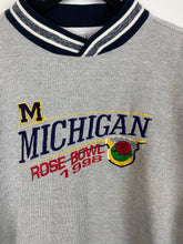 Load image into Gallery viewer, Embroidered Michigan Rose Bowel crewneck