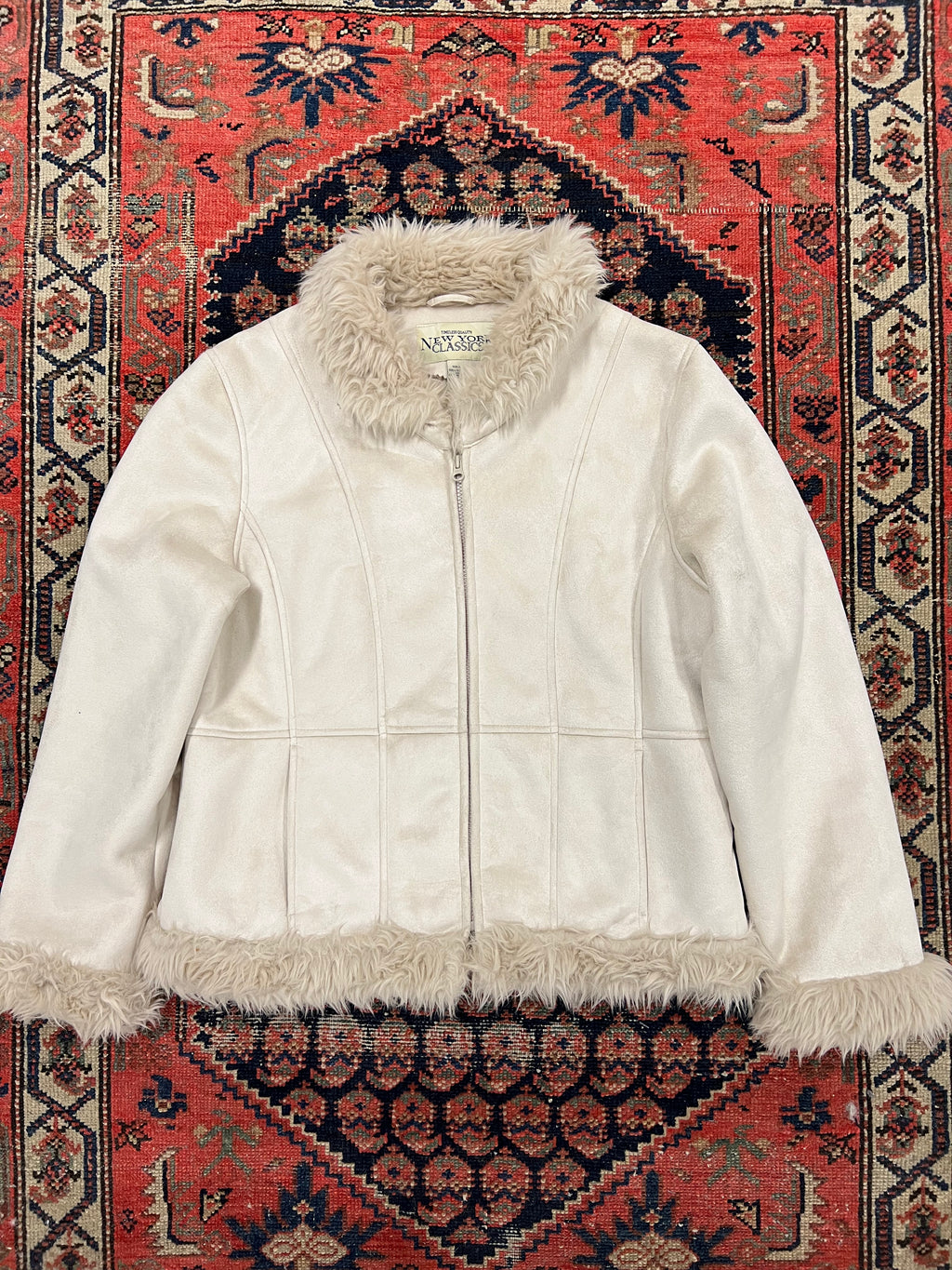 VINTAGE SUEDE COAT - LARGE