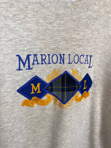 Embroidered Marion Local crewneck
