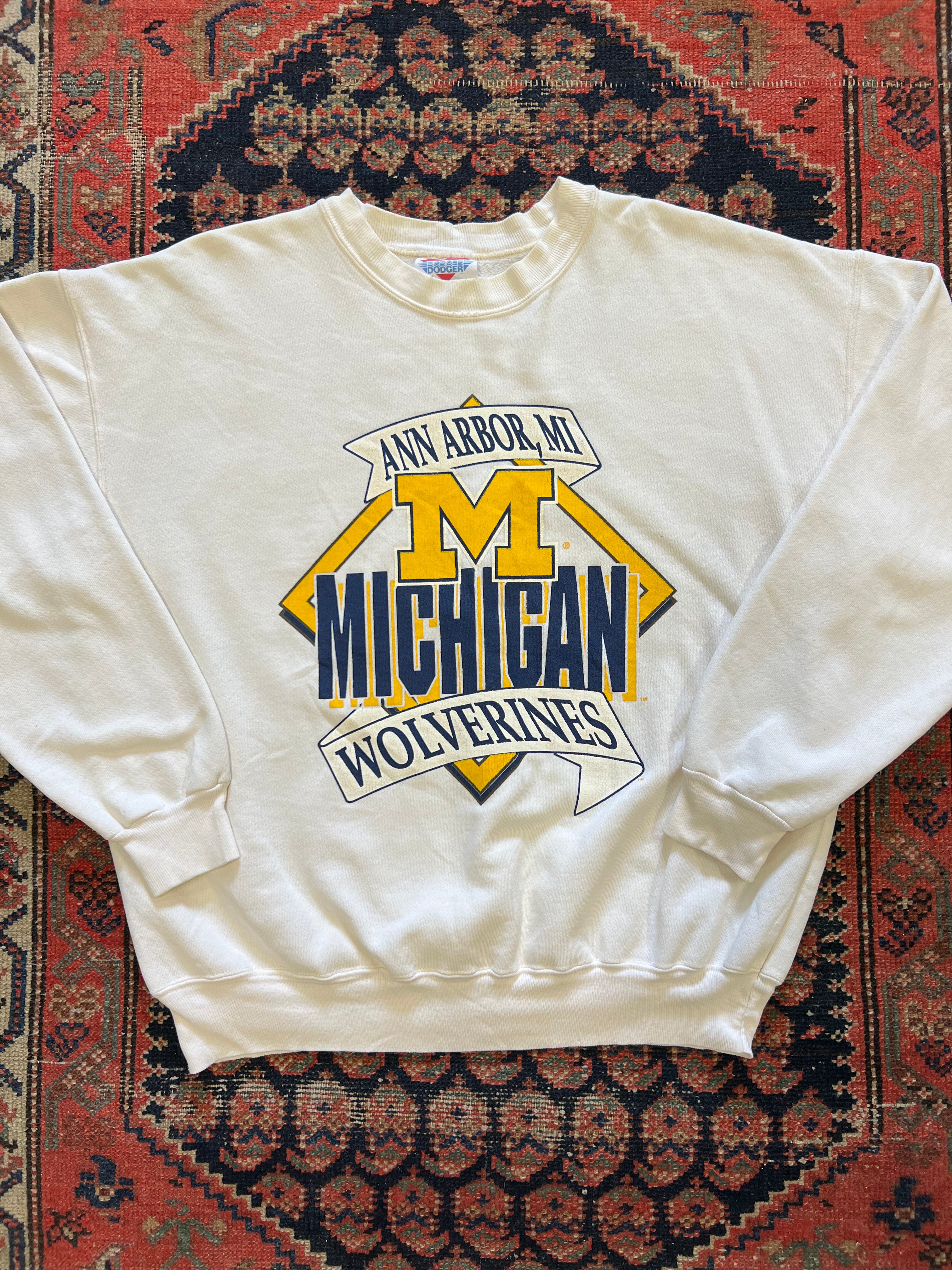 VINTAGE MICHIGAN CREWNECK - S/M