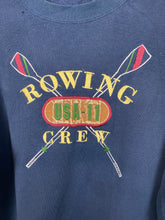 Load image into Gallery viewer, 90s embroidered Rowing crew crewneck - XS/S
