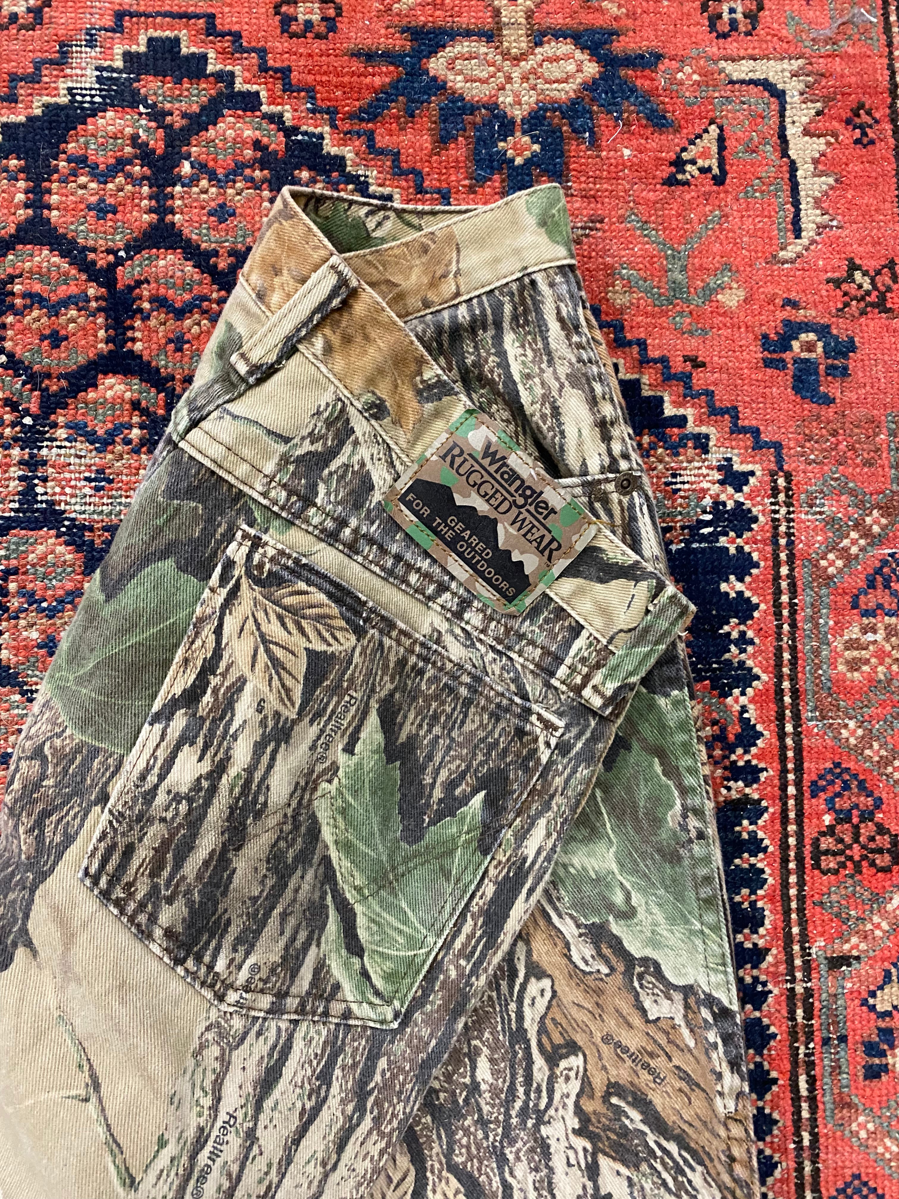 Vintage Camo Denim Pants - 32IN/W