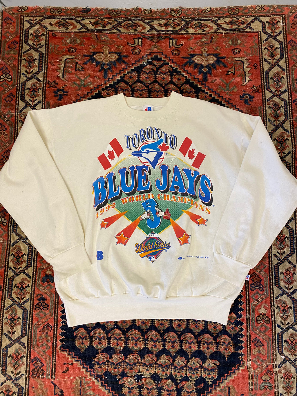 1992 Blue Jays Crewneck - L