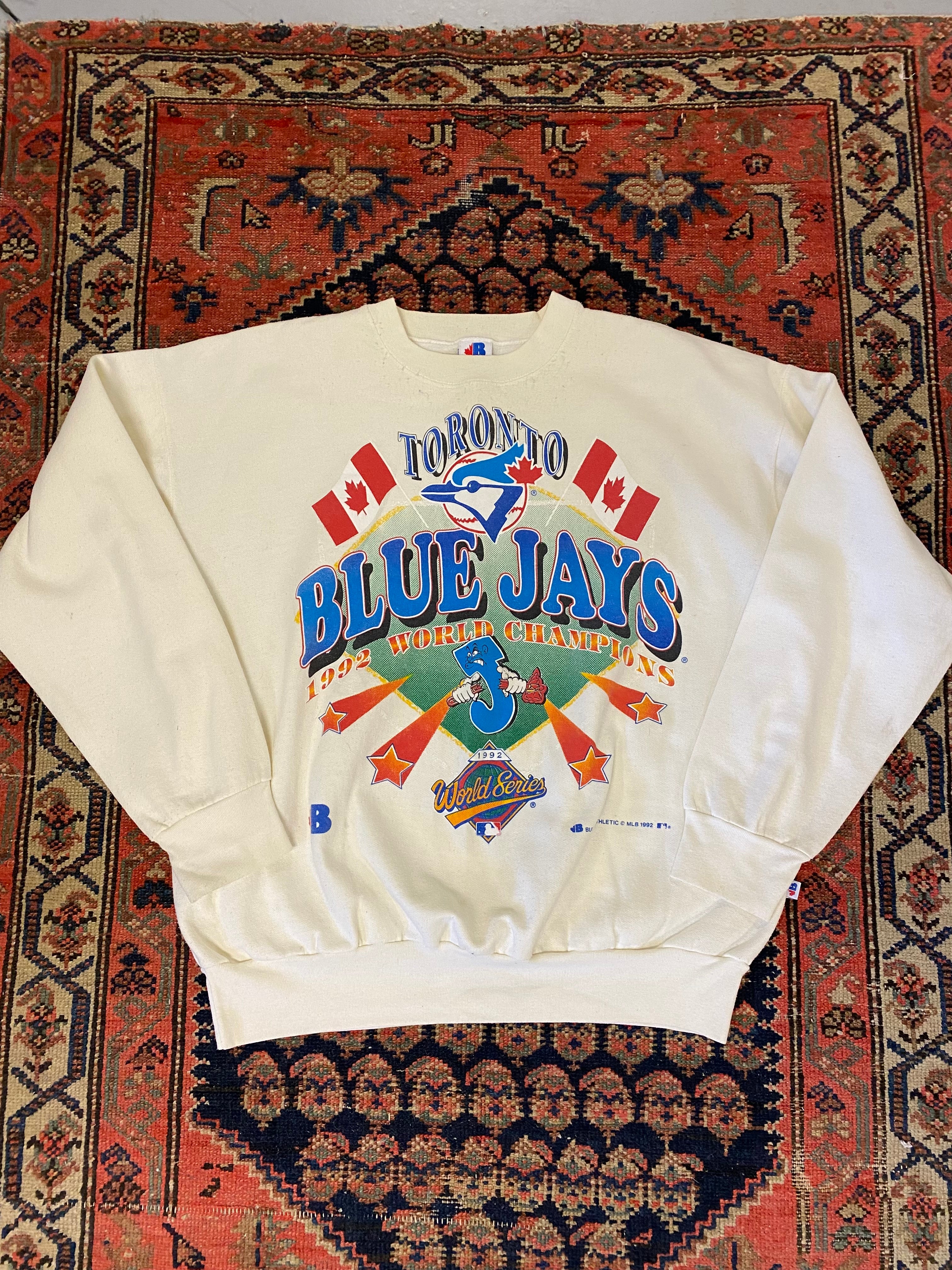 1992 Blue Jays Crewneck - L