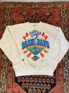 1992 Blue Jays Crewneck - L