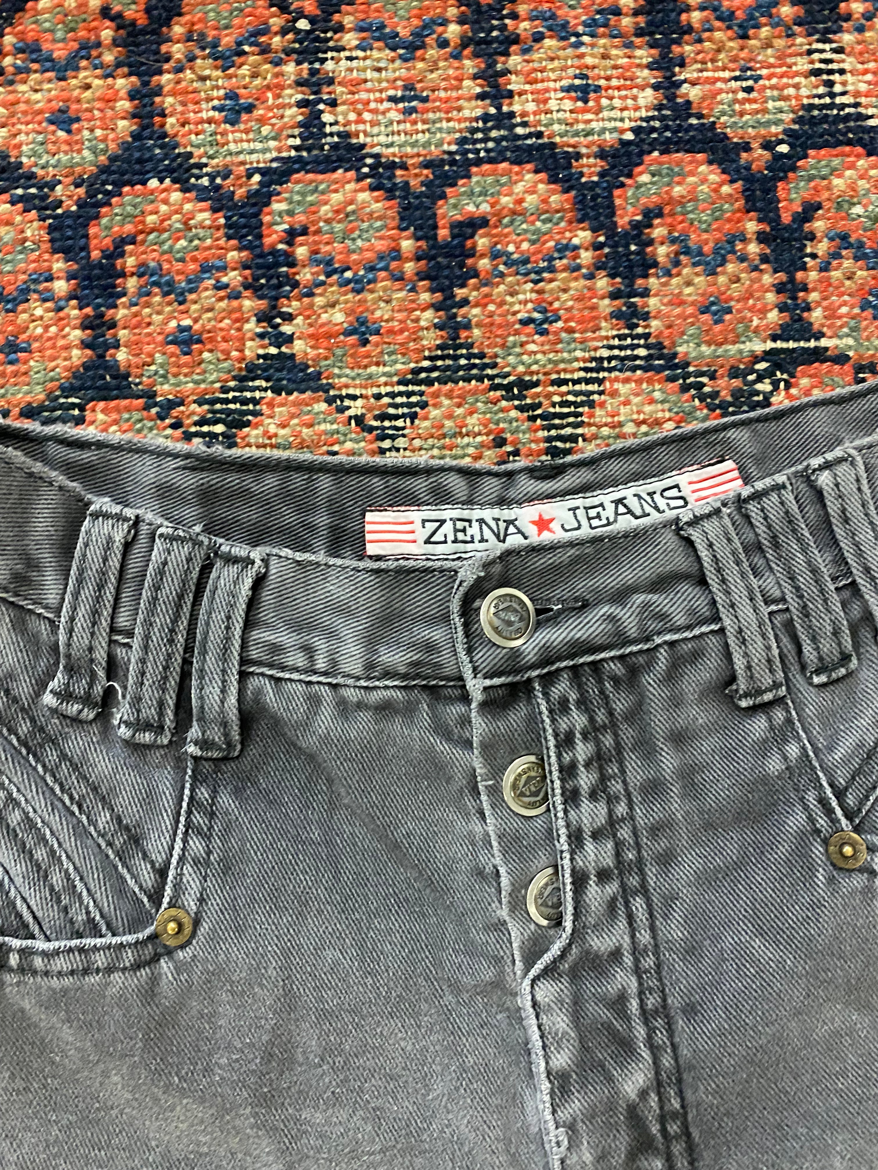 Vintage Stone Wash High Waisted Shorts - 27IN/W