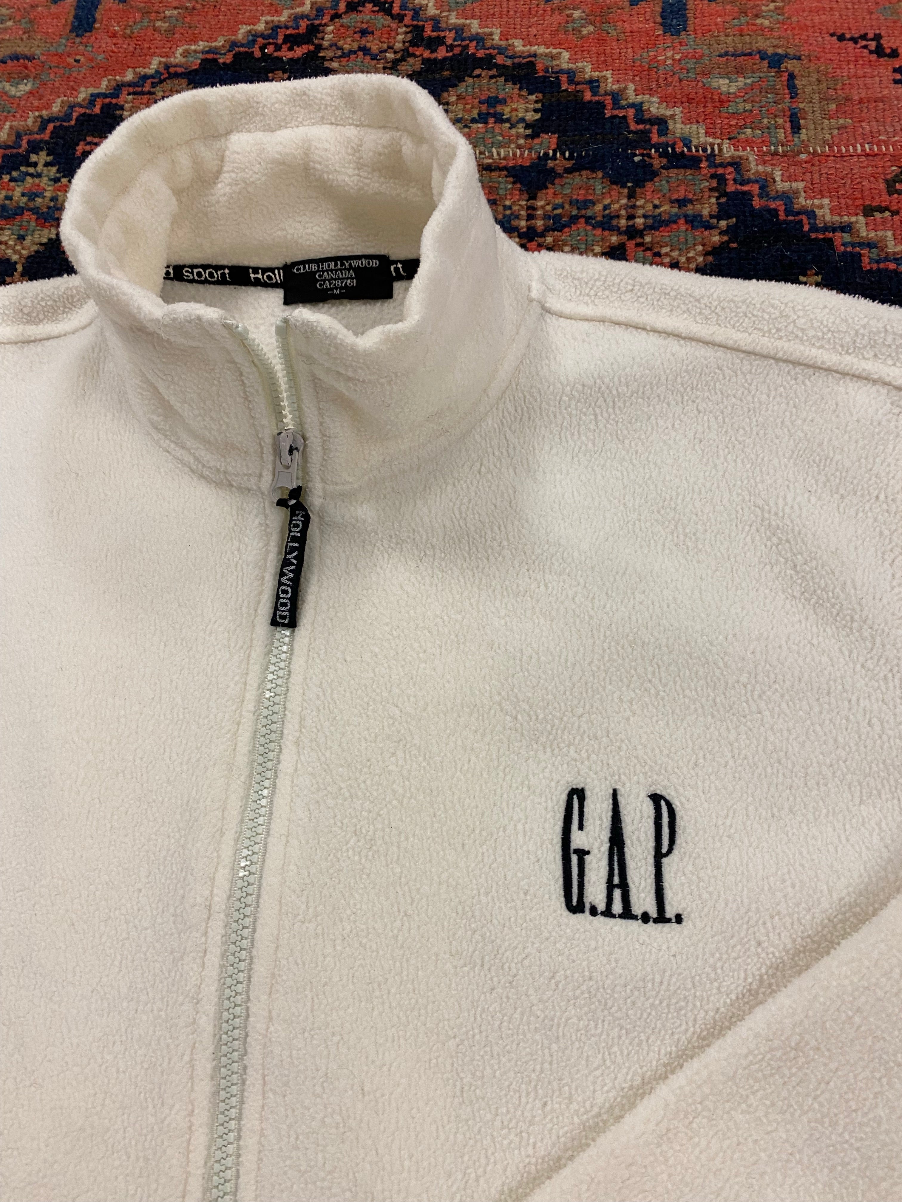 Vintage Gap Full-Zip Fleece - M