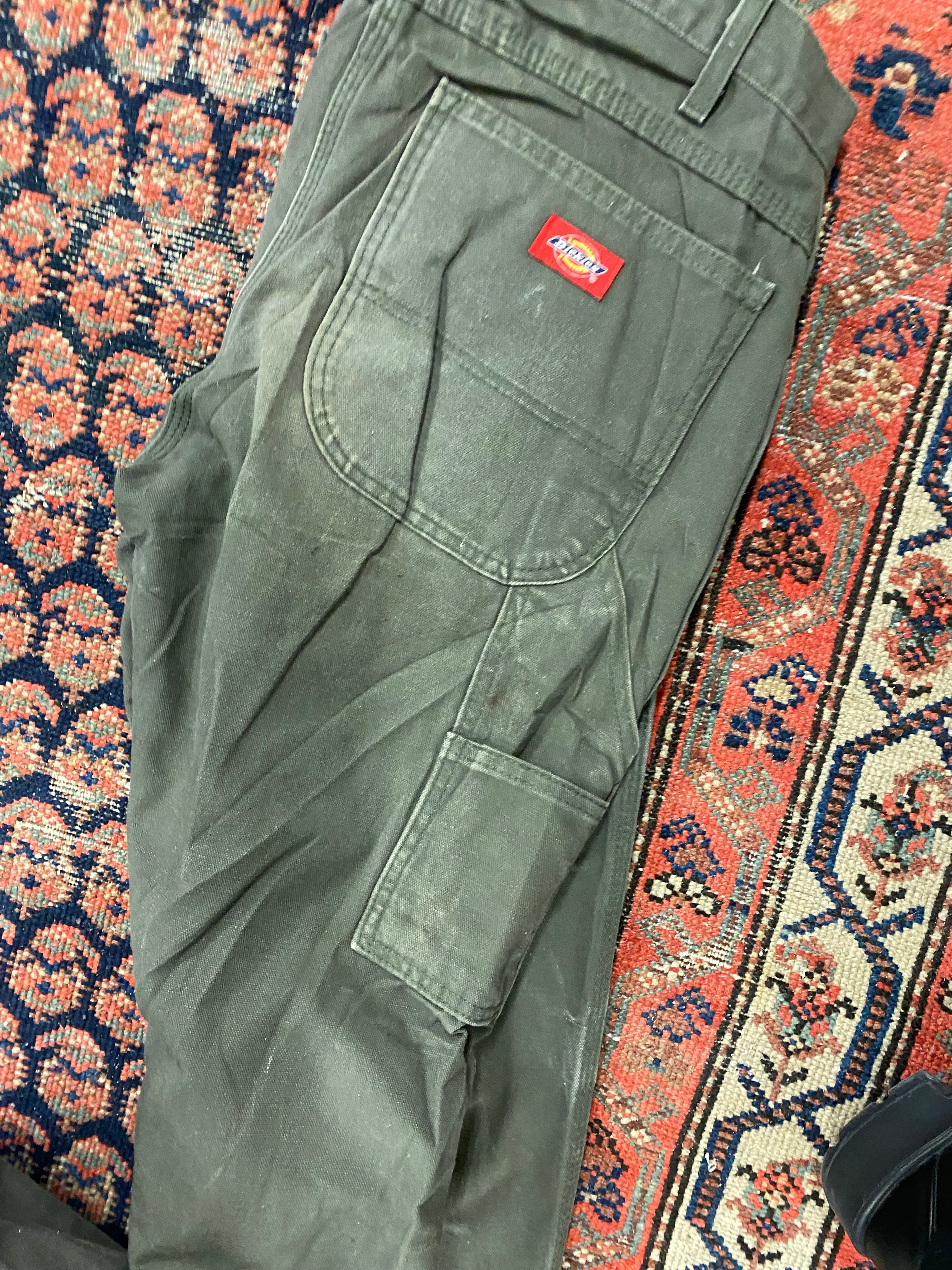 Vintage Green Dickie’s Work Pants - 32IN/W