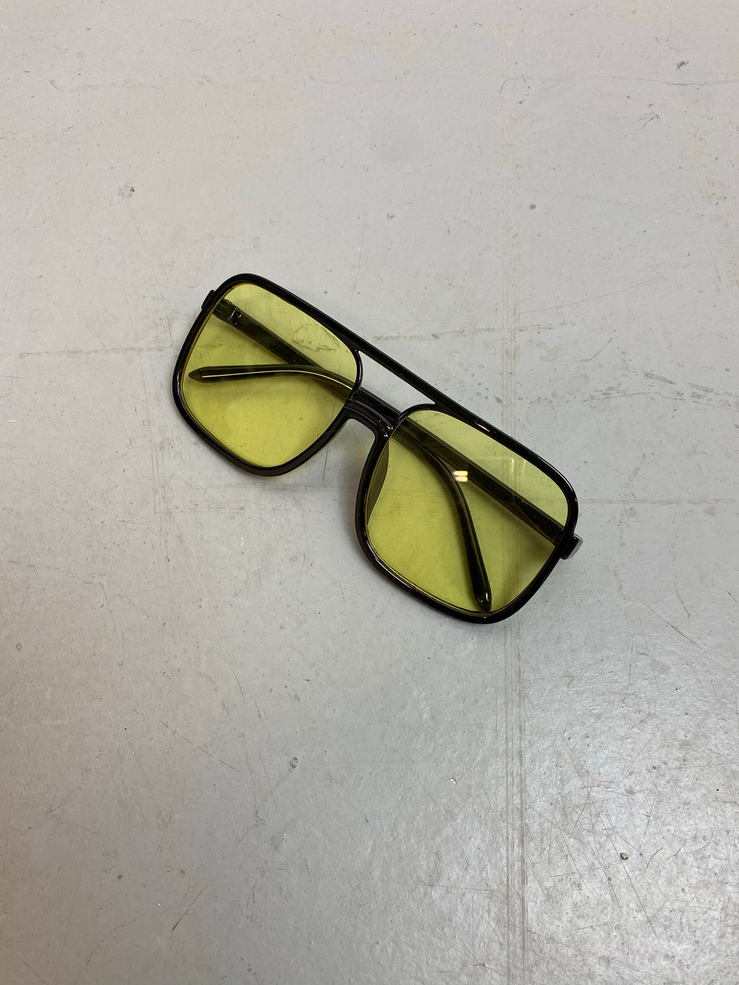 Green Tinted 60s Styled Sunglasses
