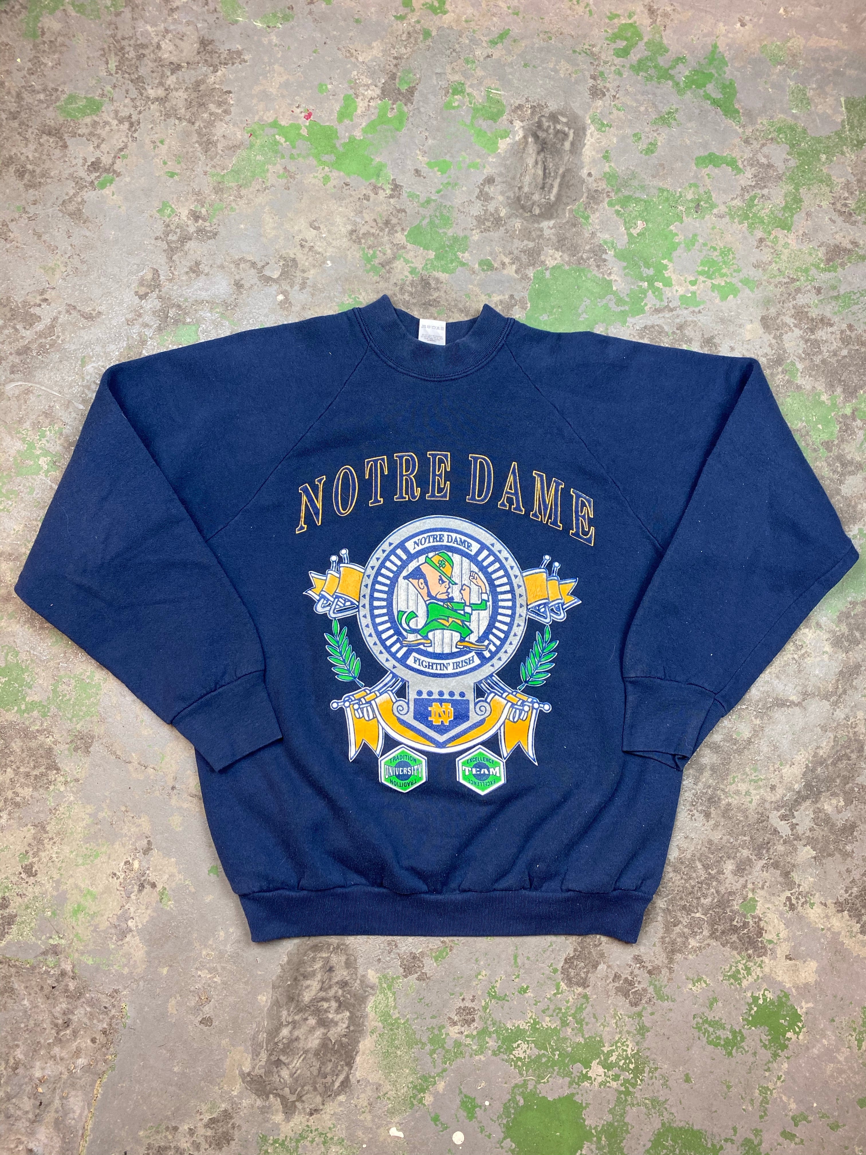 Notre Dame crewneck