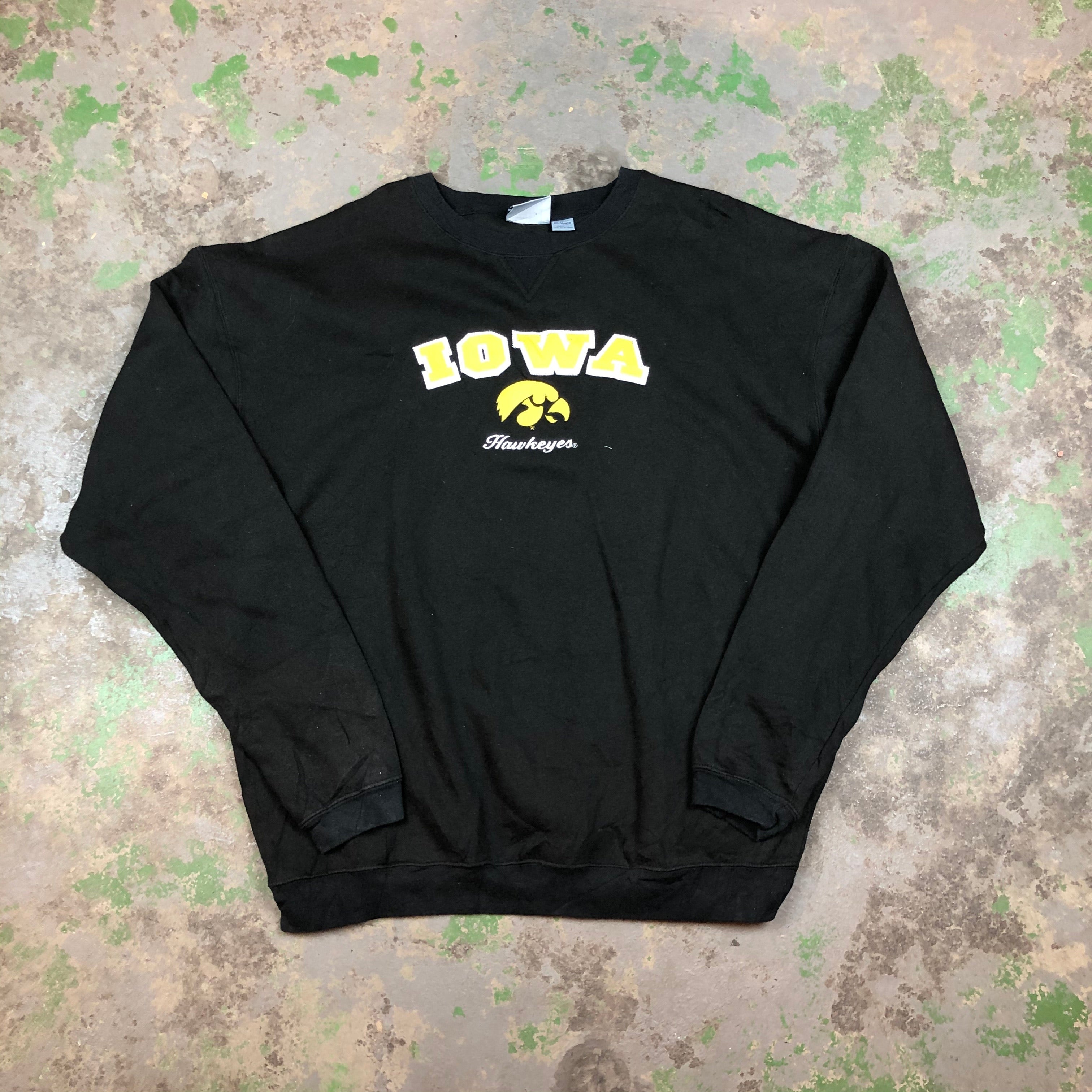 Embroidered Iowa Crewneck