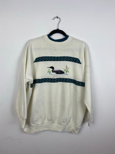 90s embroidered Loon crewneck