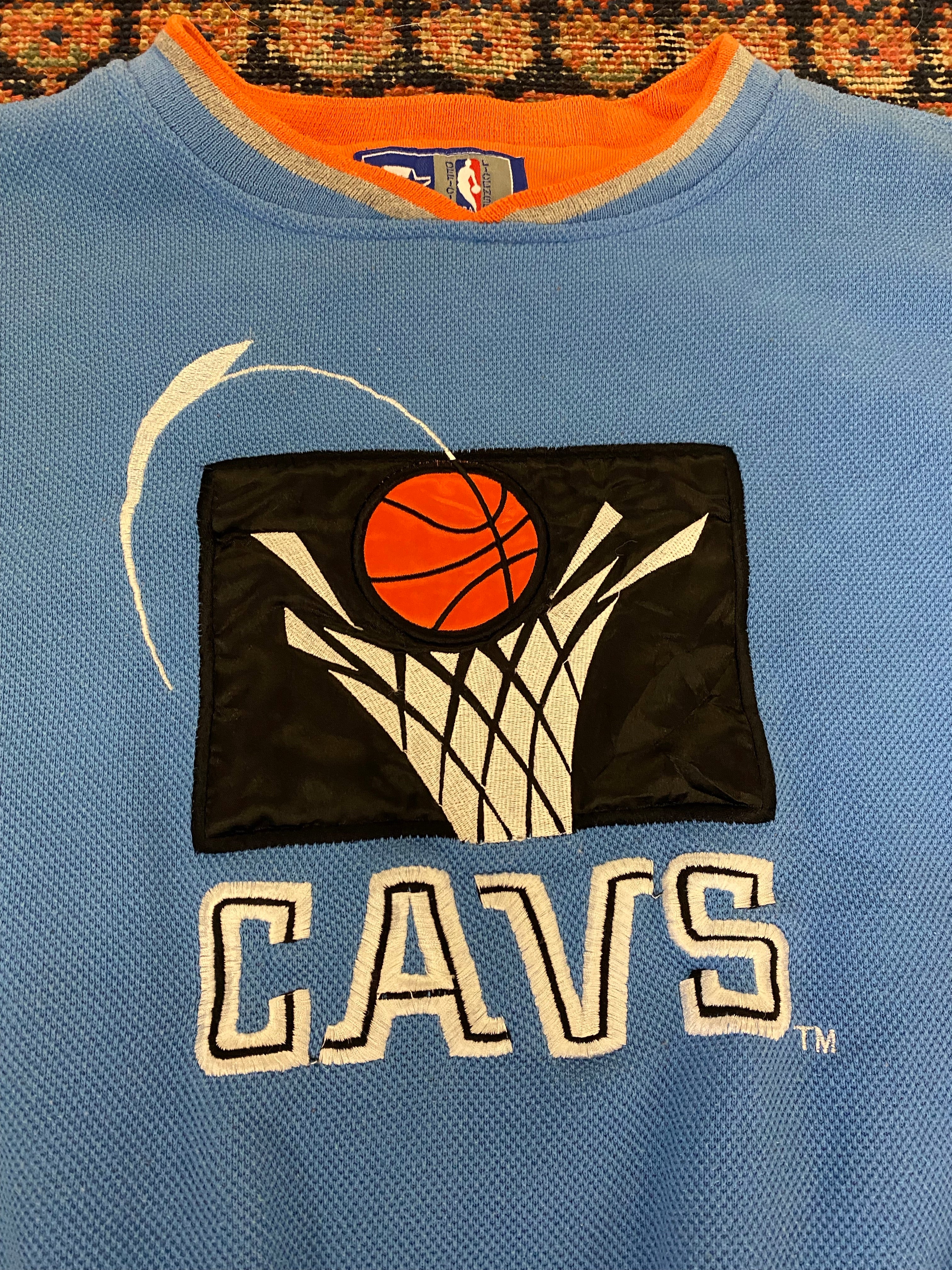 Vintage Cleveland Cavs Starter Crewneck - L