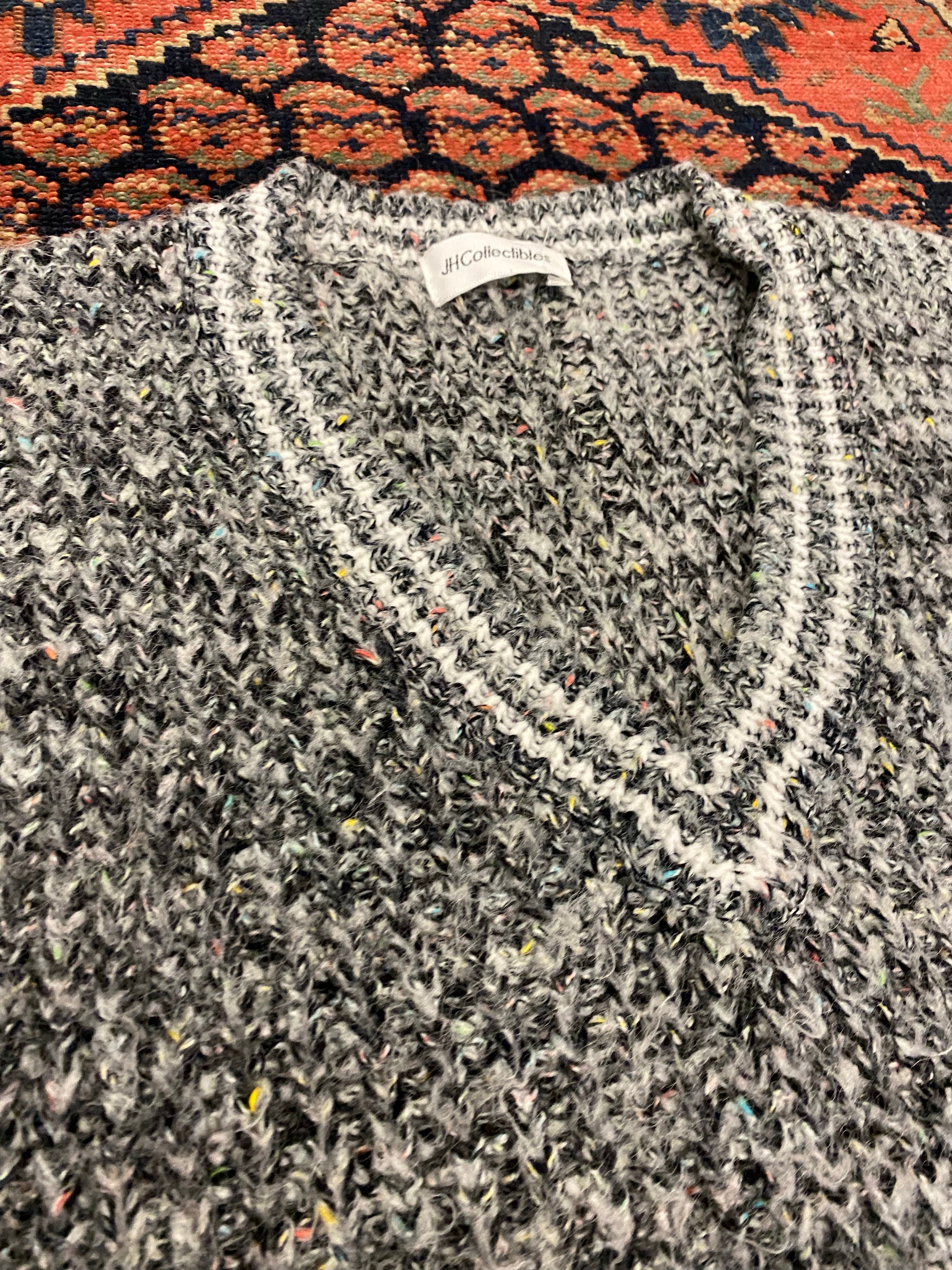 Vintage Knitted Vest - L