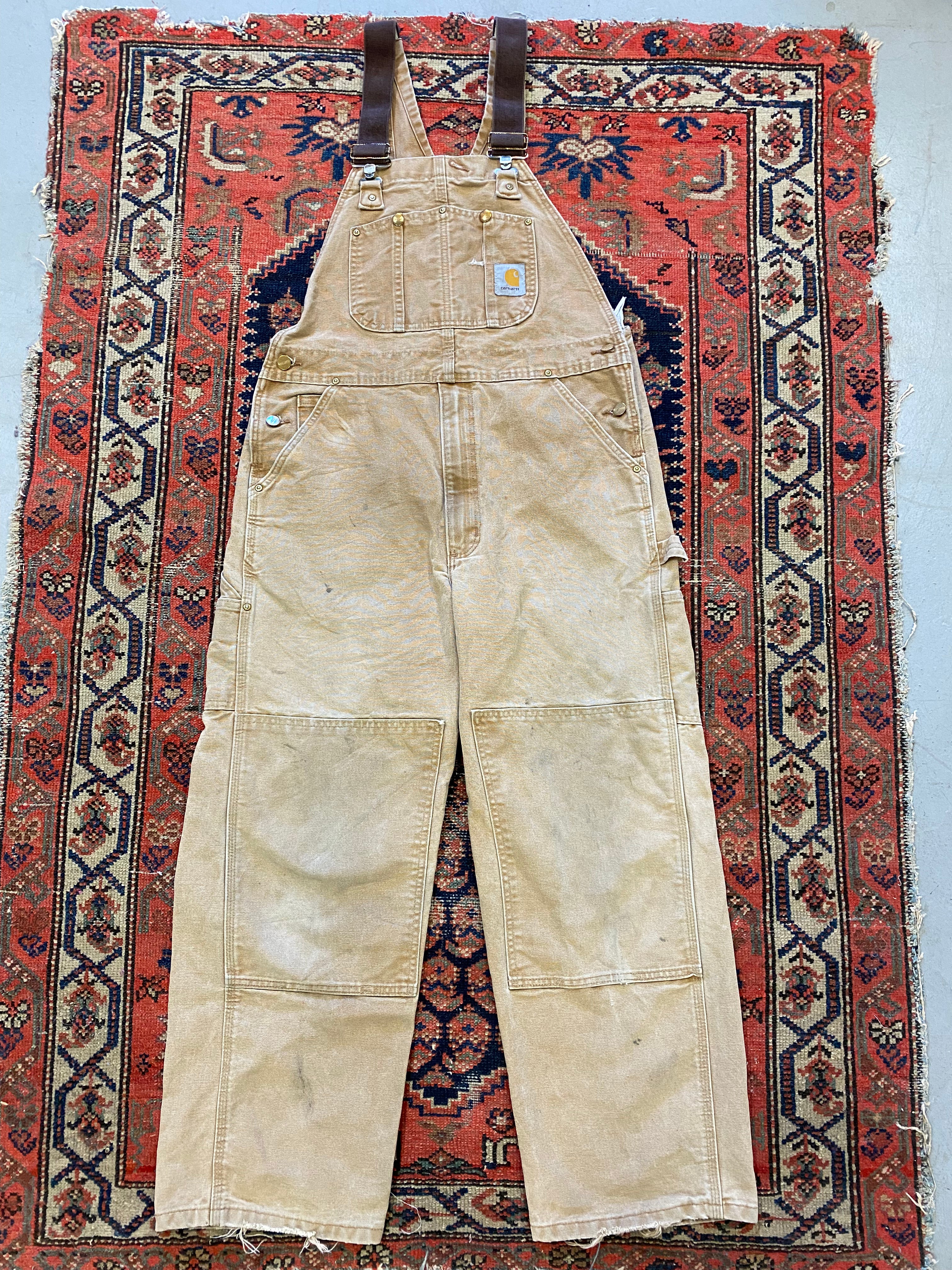 Vintage faded Carhartt overalls - M/L