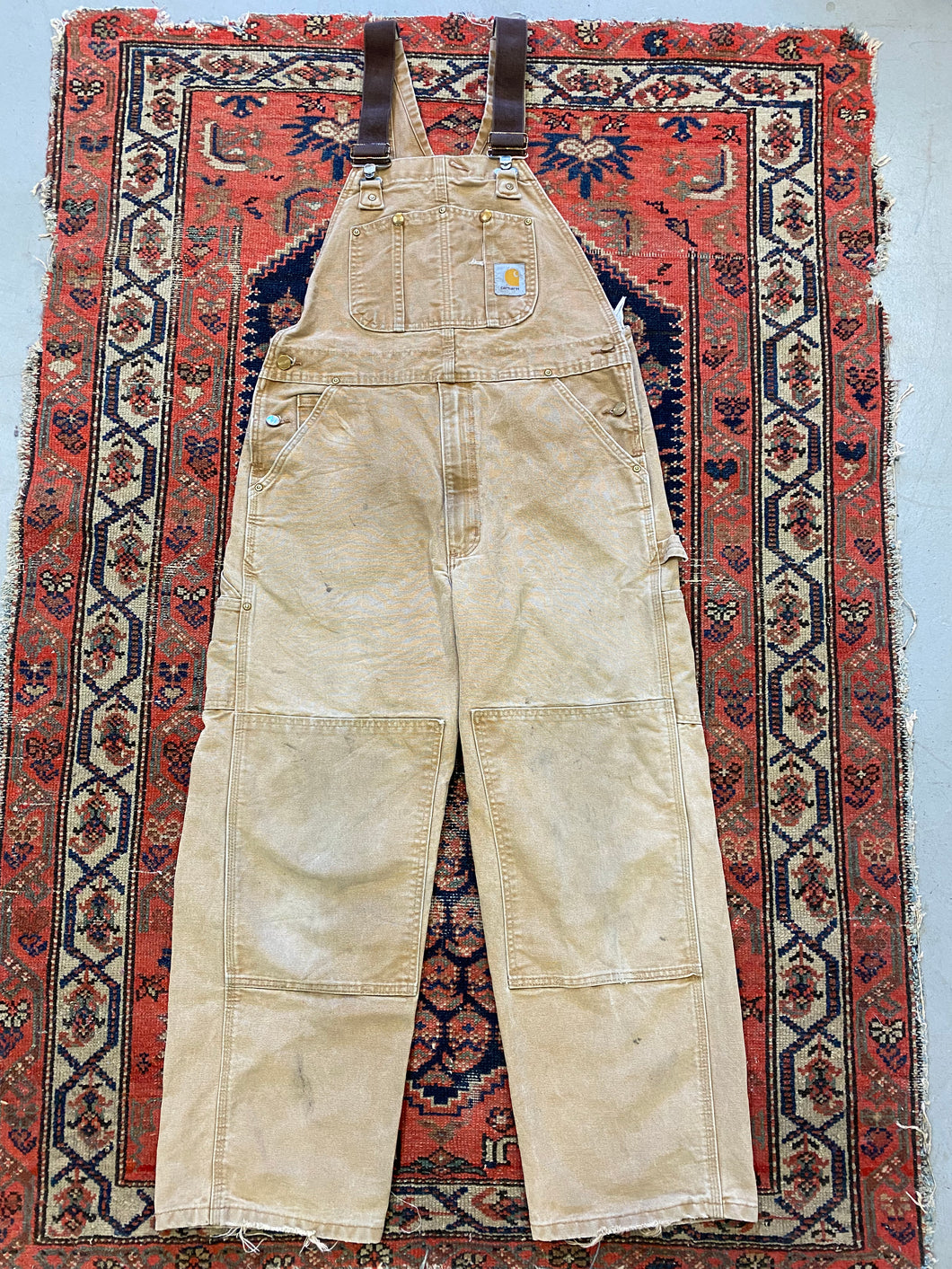 Vintage faded Carhartt overalls - M/L