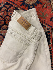 Vintage Stone Wash Rider High Waist Denim Jeans - 30IN/W