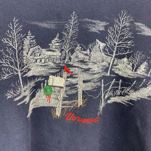 Embroidered Vermont crewneck