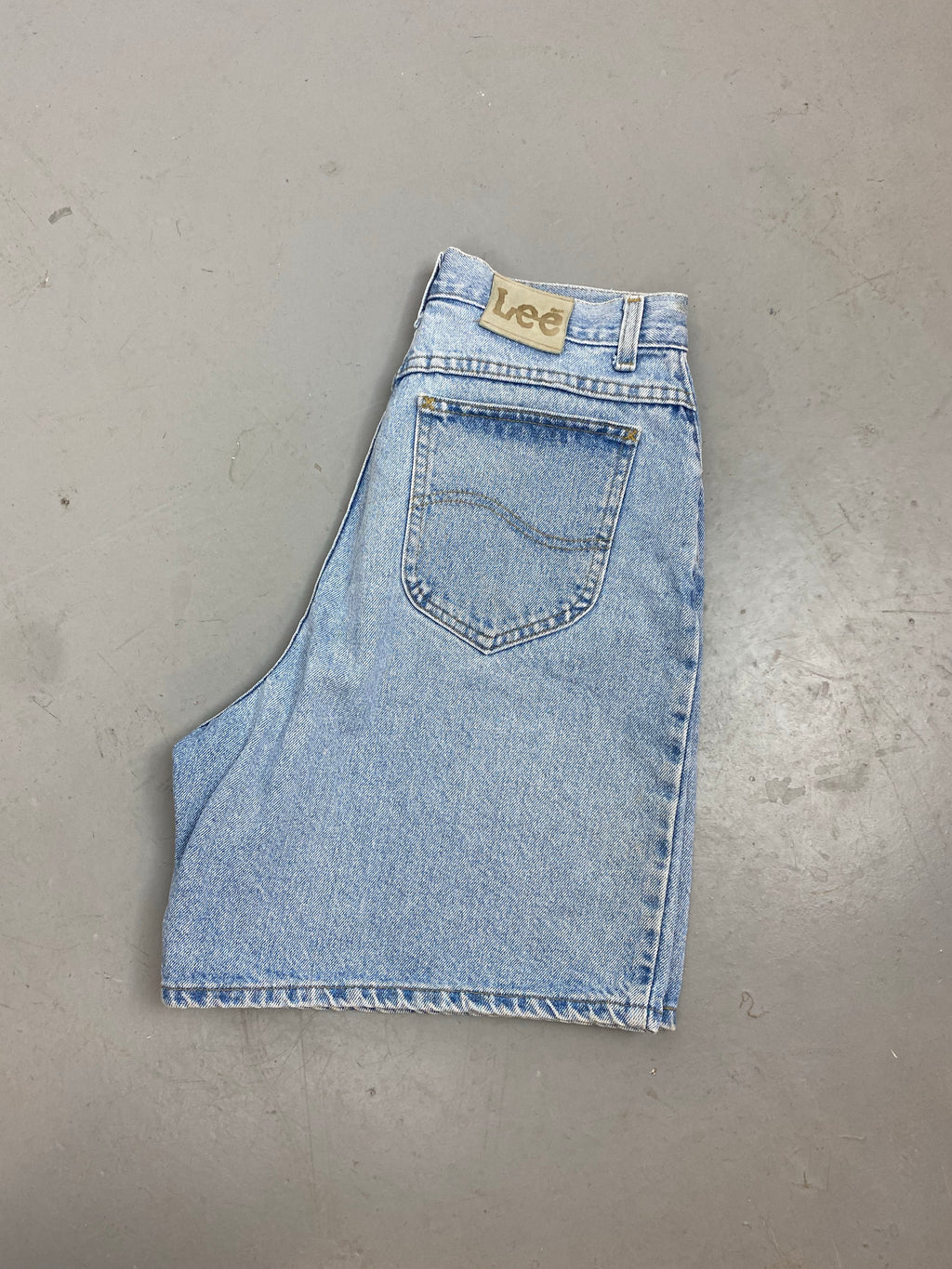 90s high waisted Lee denim shorts