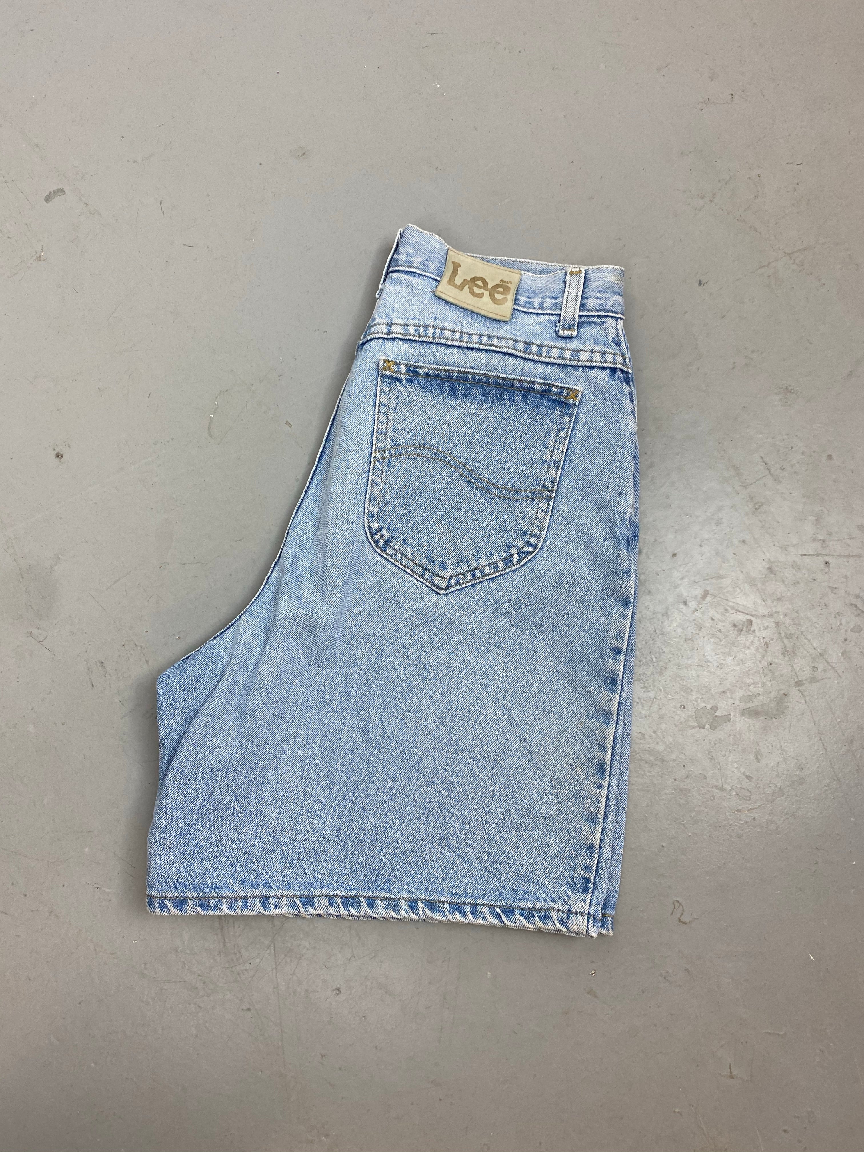 90s high waisted Lee denim shorts