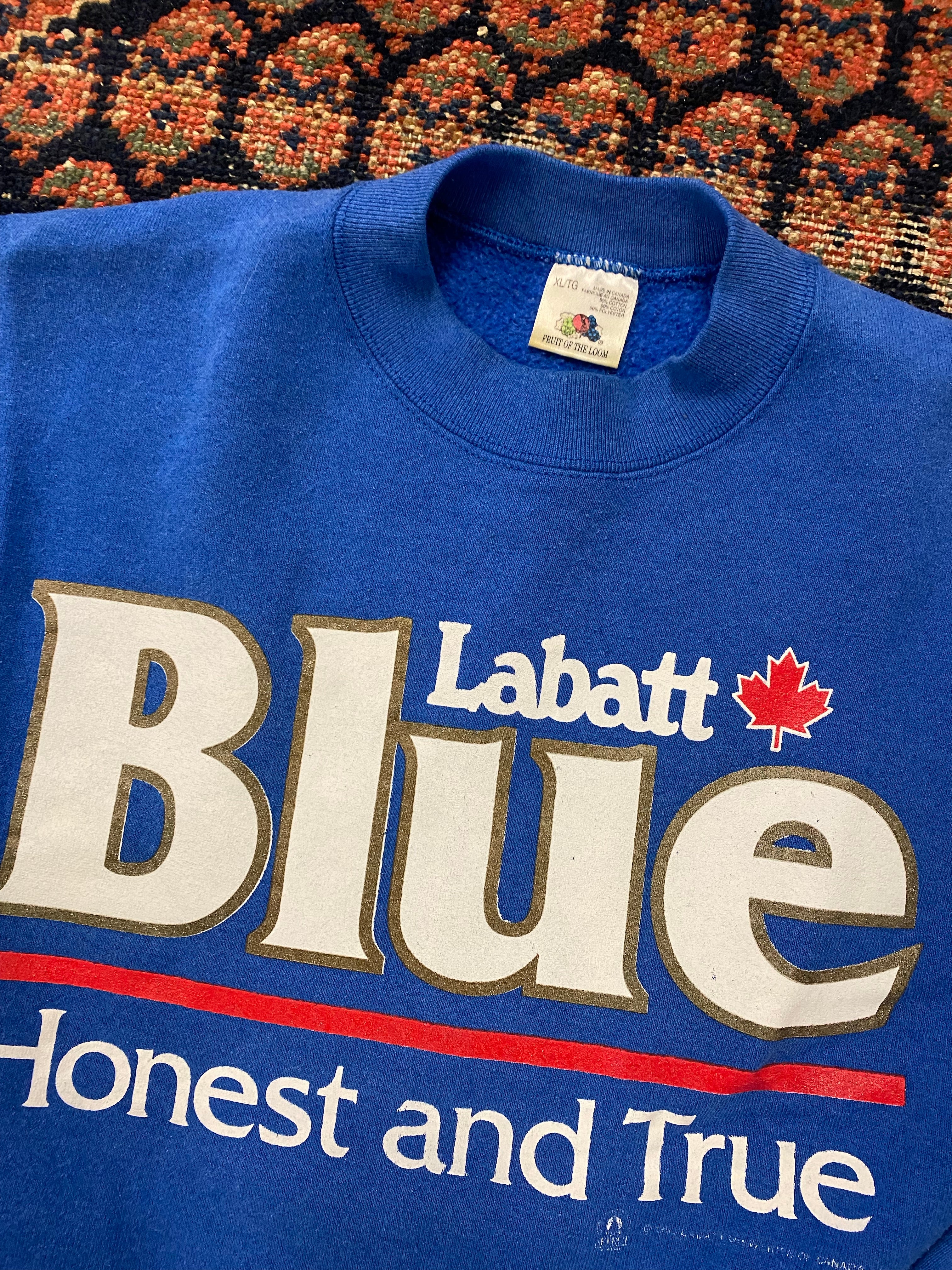 80s Labatt Blue Crewneck - M/L