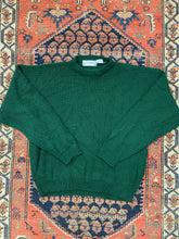Load image into Gallery viewer, Vintage Green Knit Sweater - S