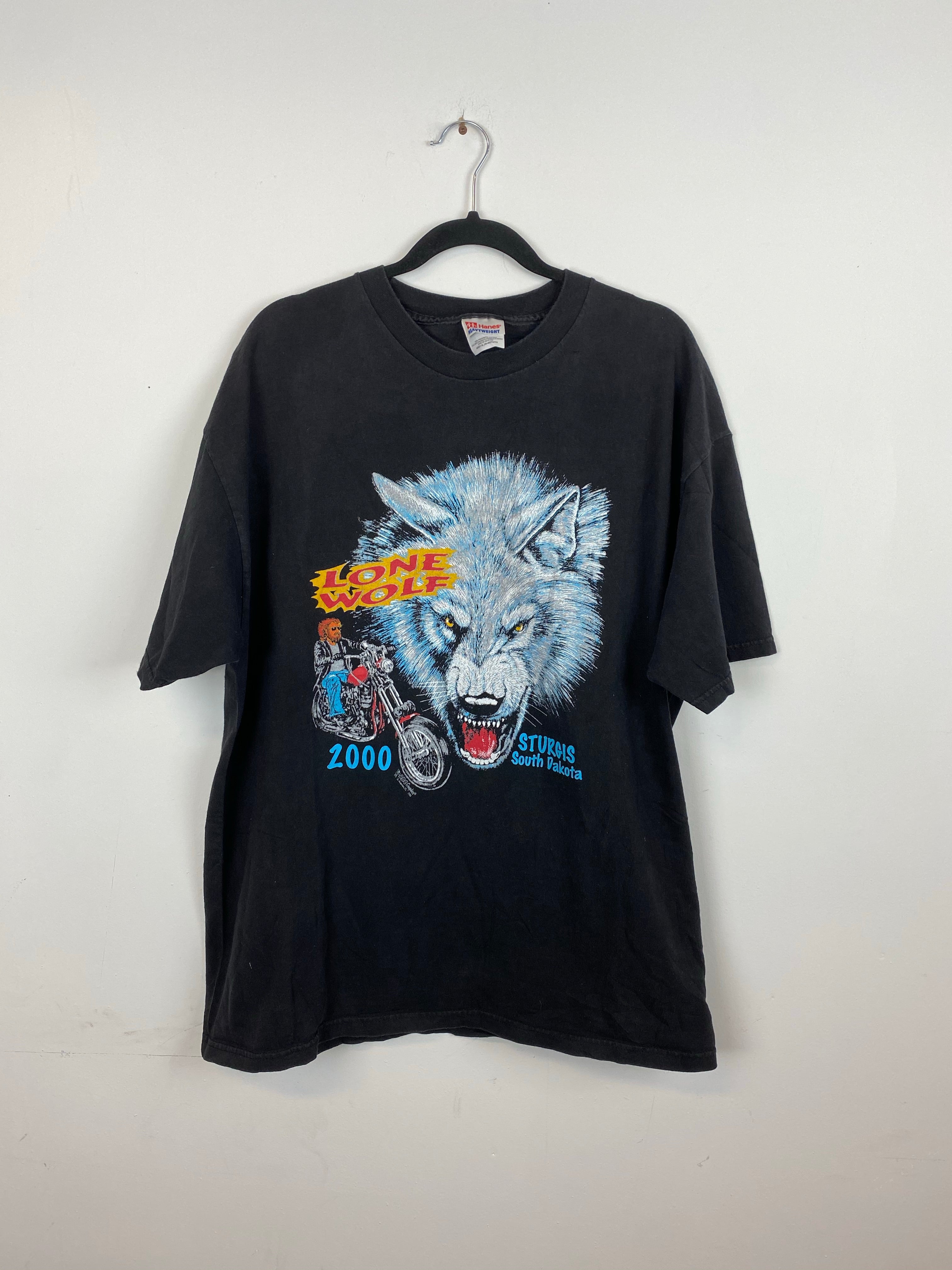 2000s front and back sturgis t shirt