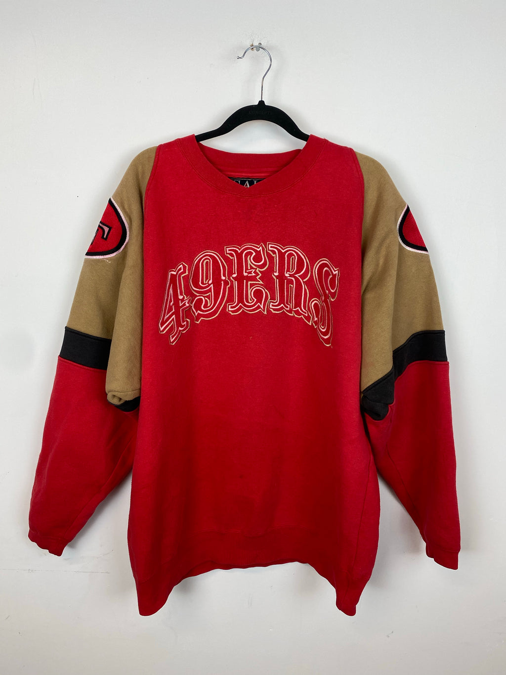 90s 49ers crewneck - L