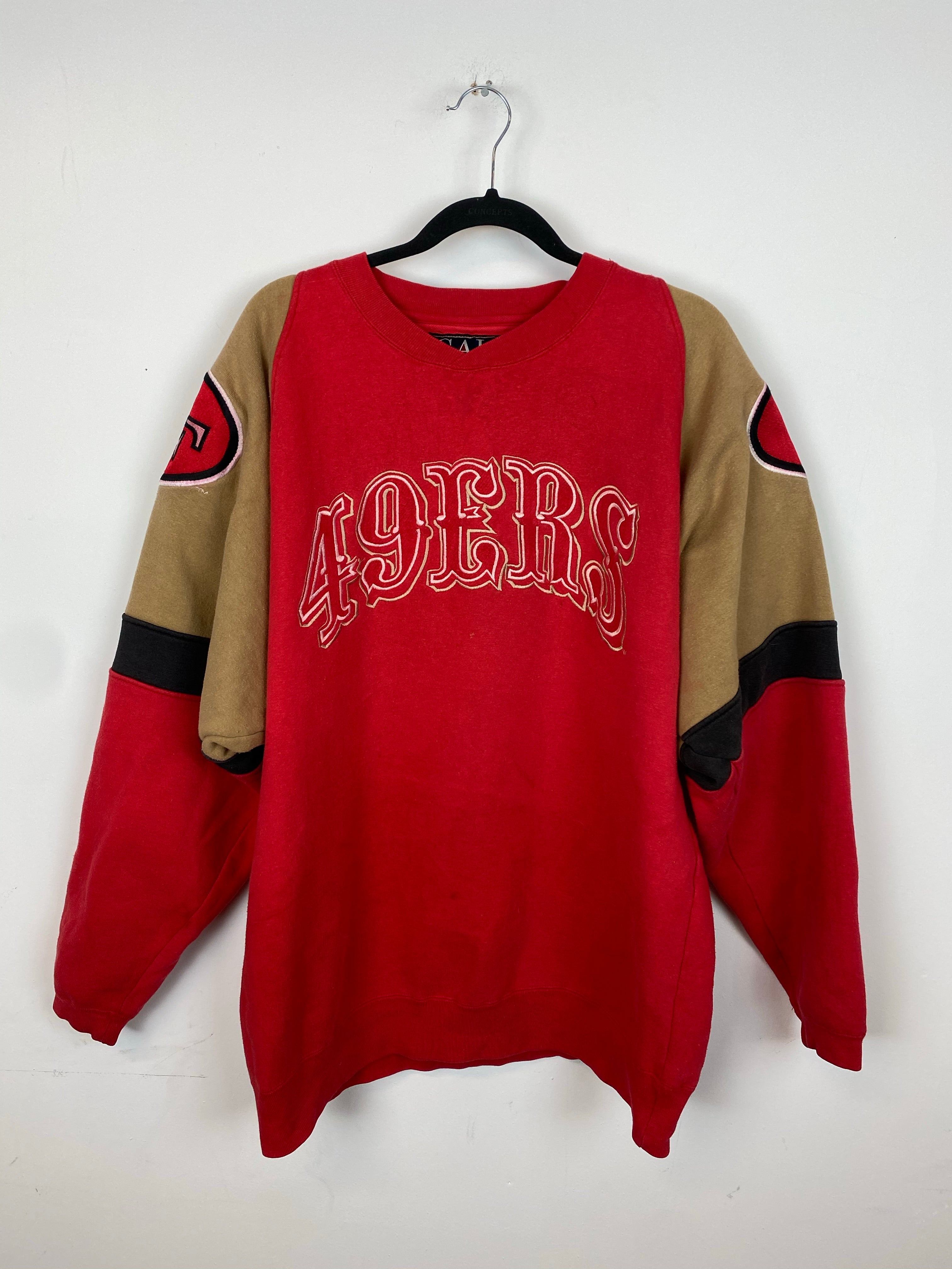 90s 49ers crewneck - L