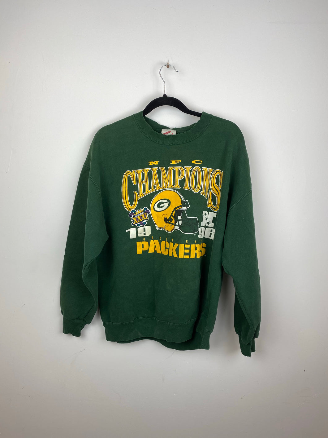 Heavy weight Green Bay packers crewneck