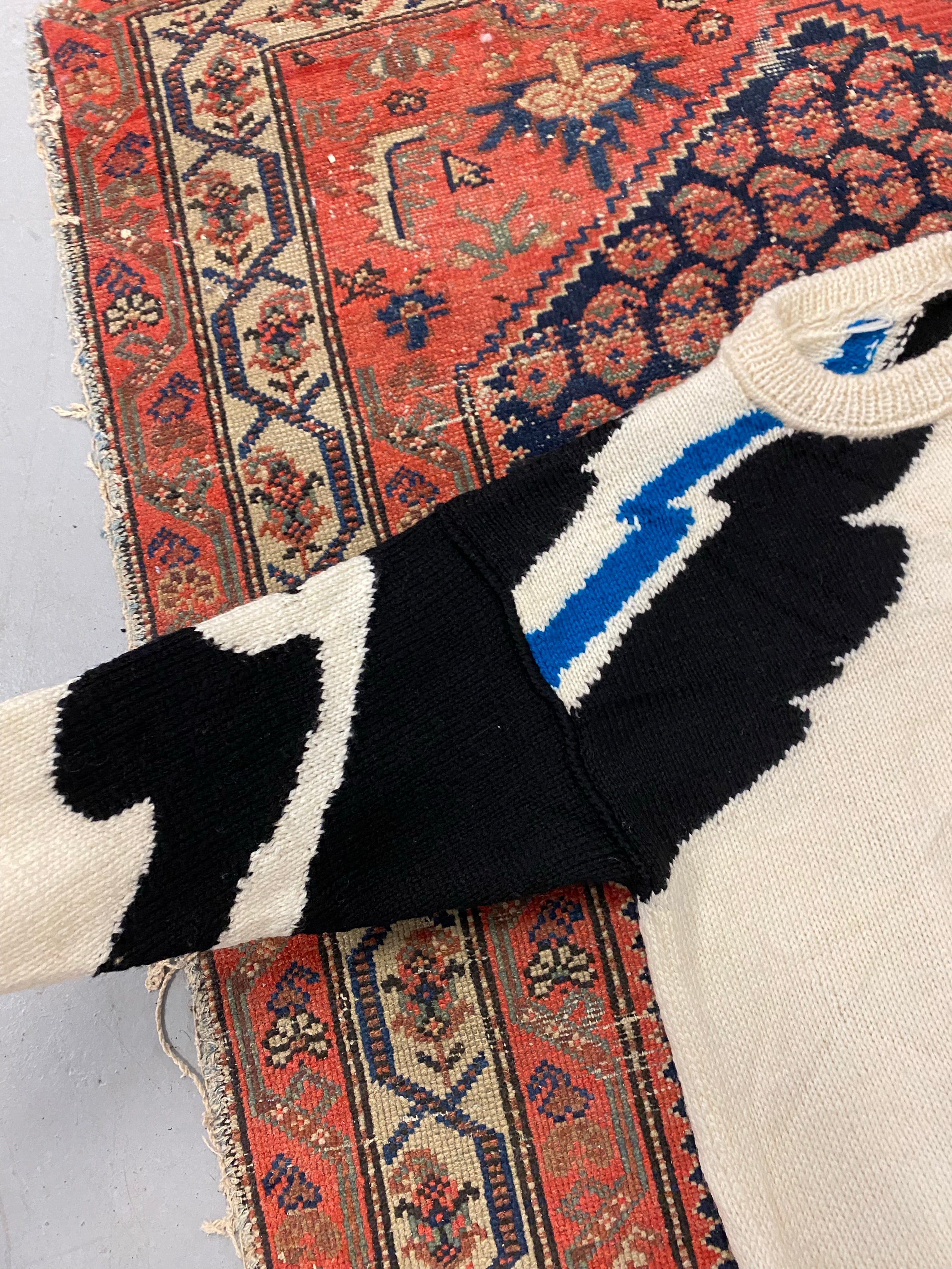 Vintage Knit Sweater - L