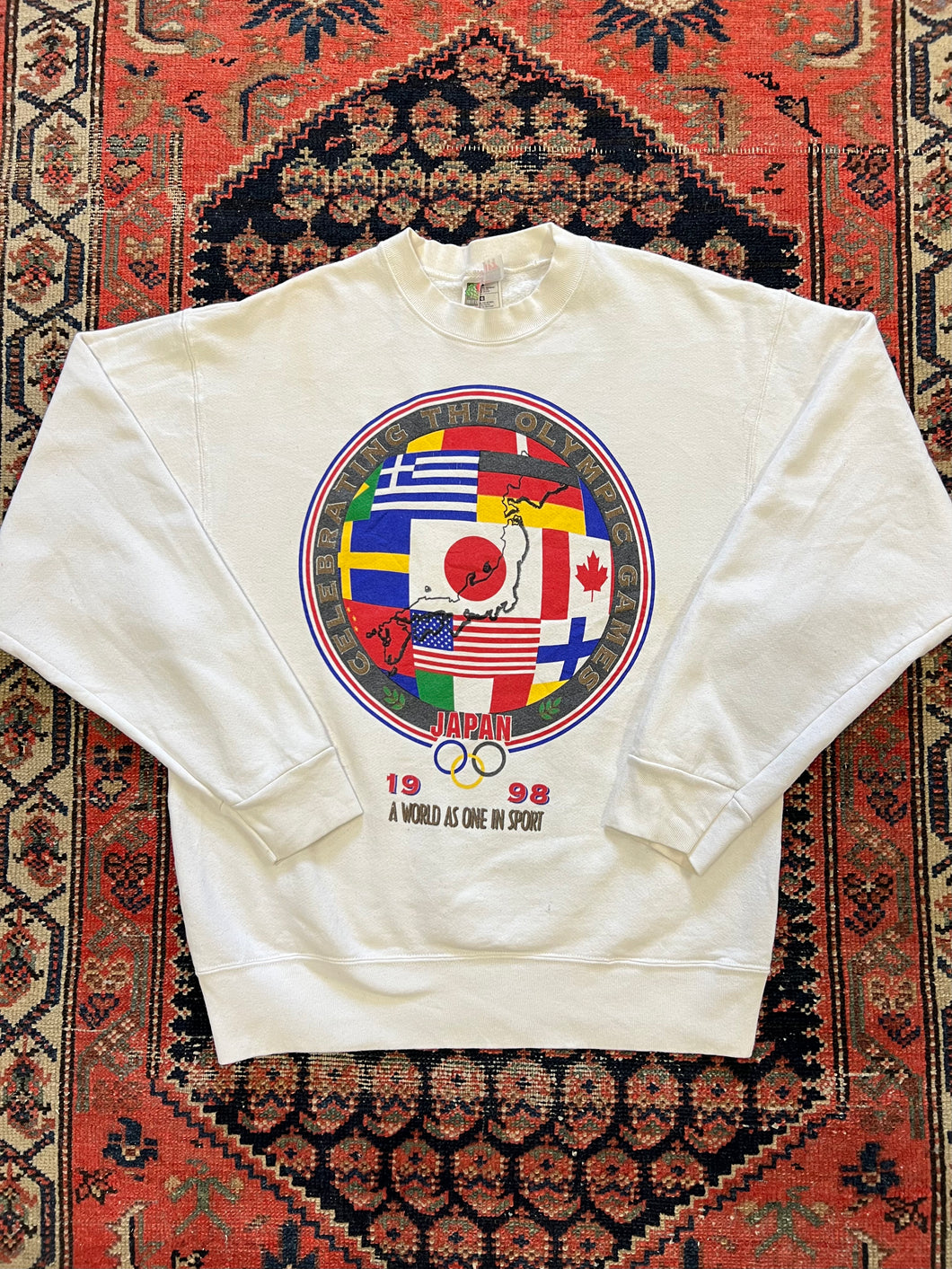 1998 OLYMPICS CREWNECK - MEDIUM