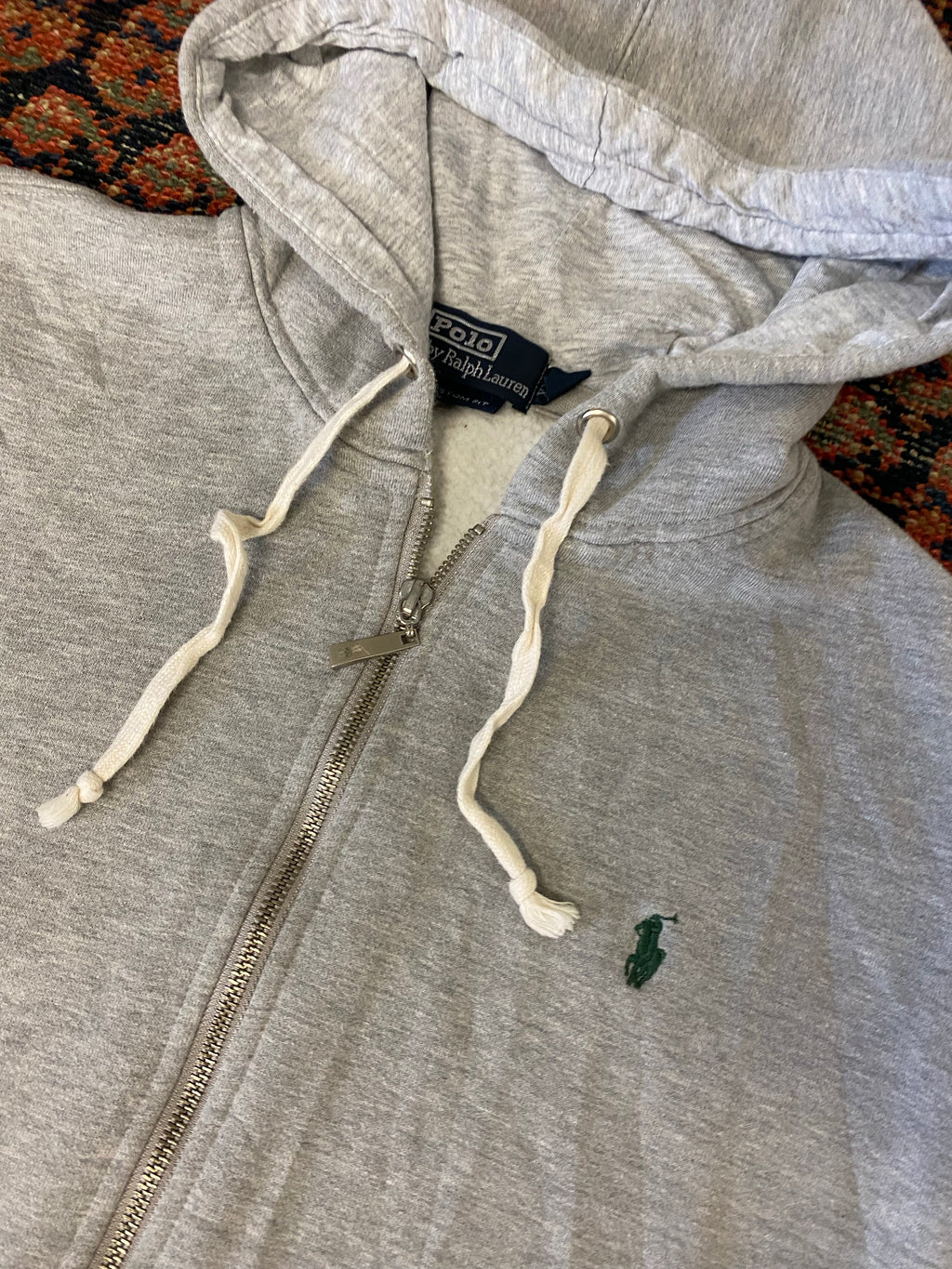 90s Ralph Lauren Full Zip Hoodie - L
