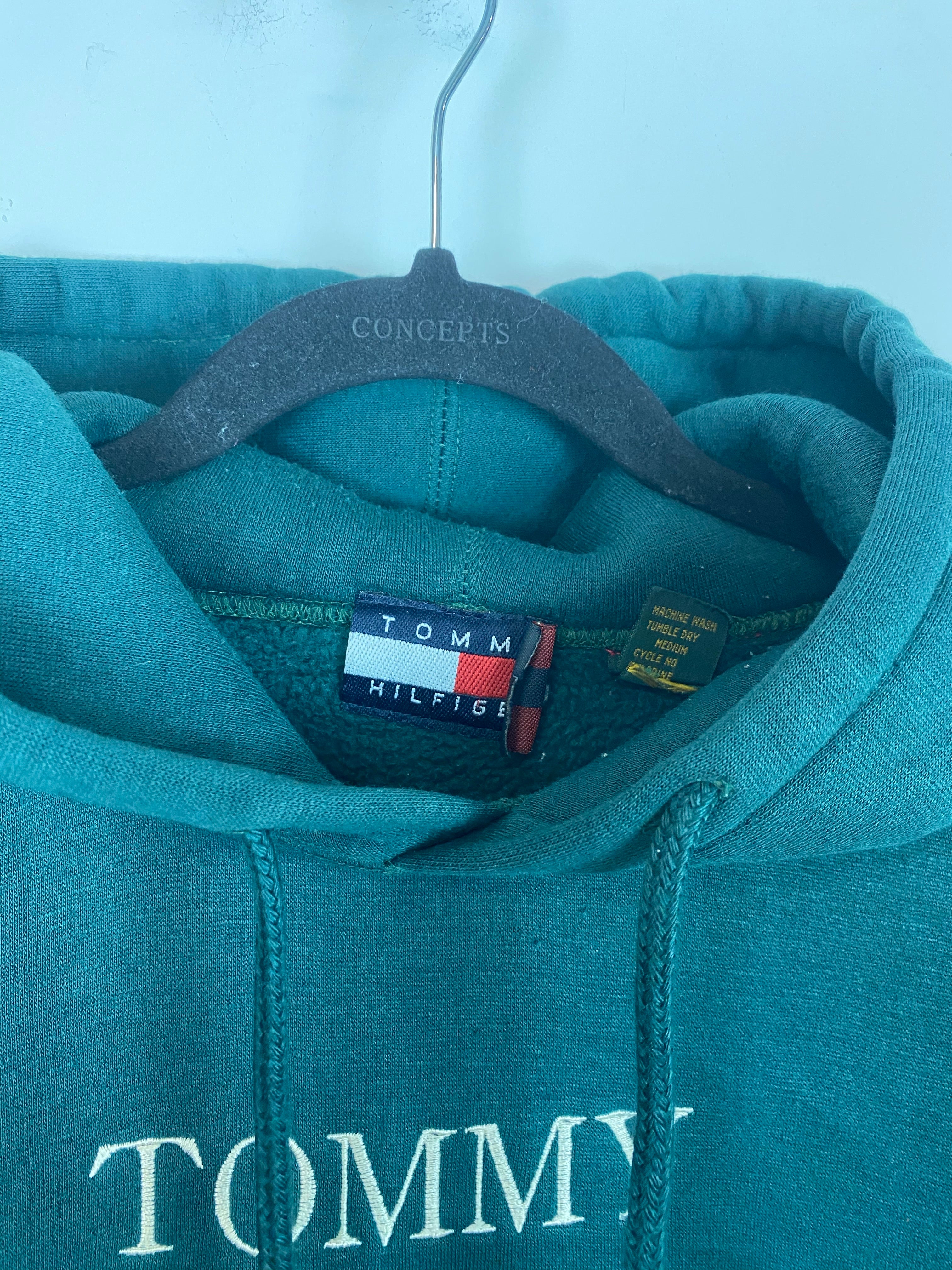 90s Tommy Hilfiger hoodie - L