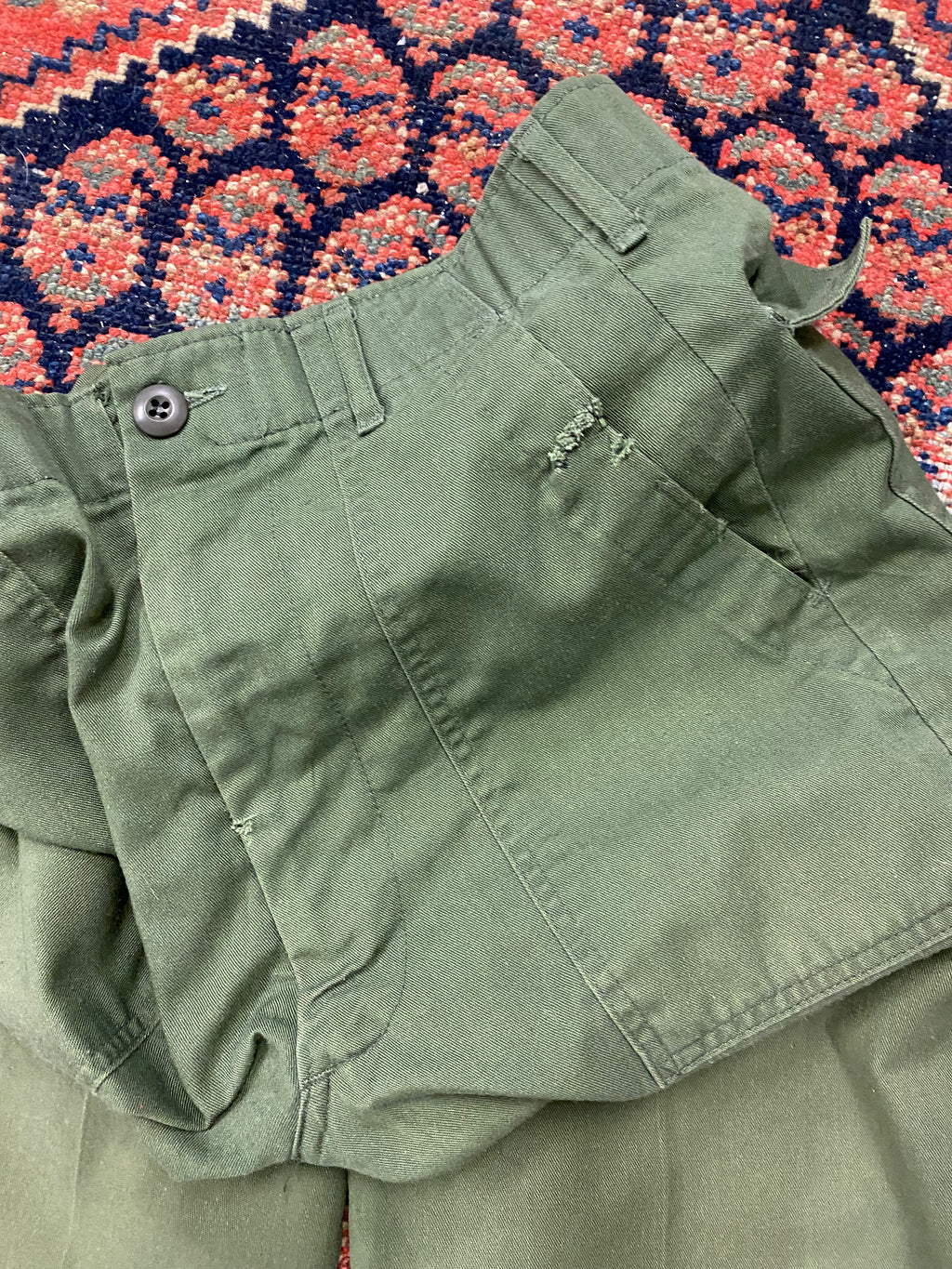 Vintage Fatigue Pocket Pants - 26IN/W