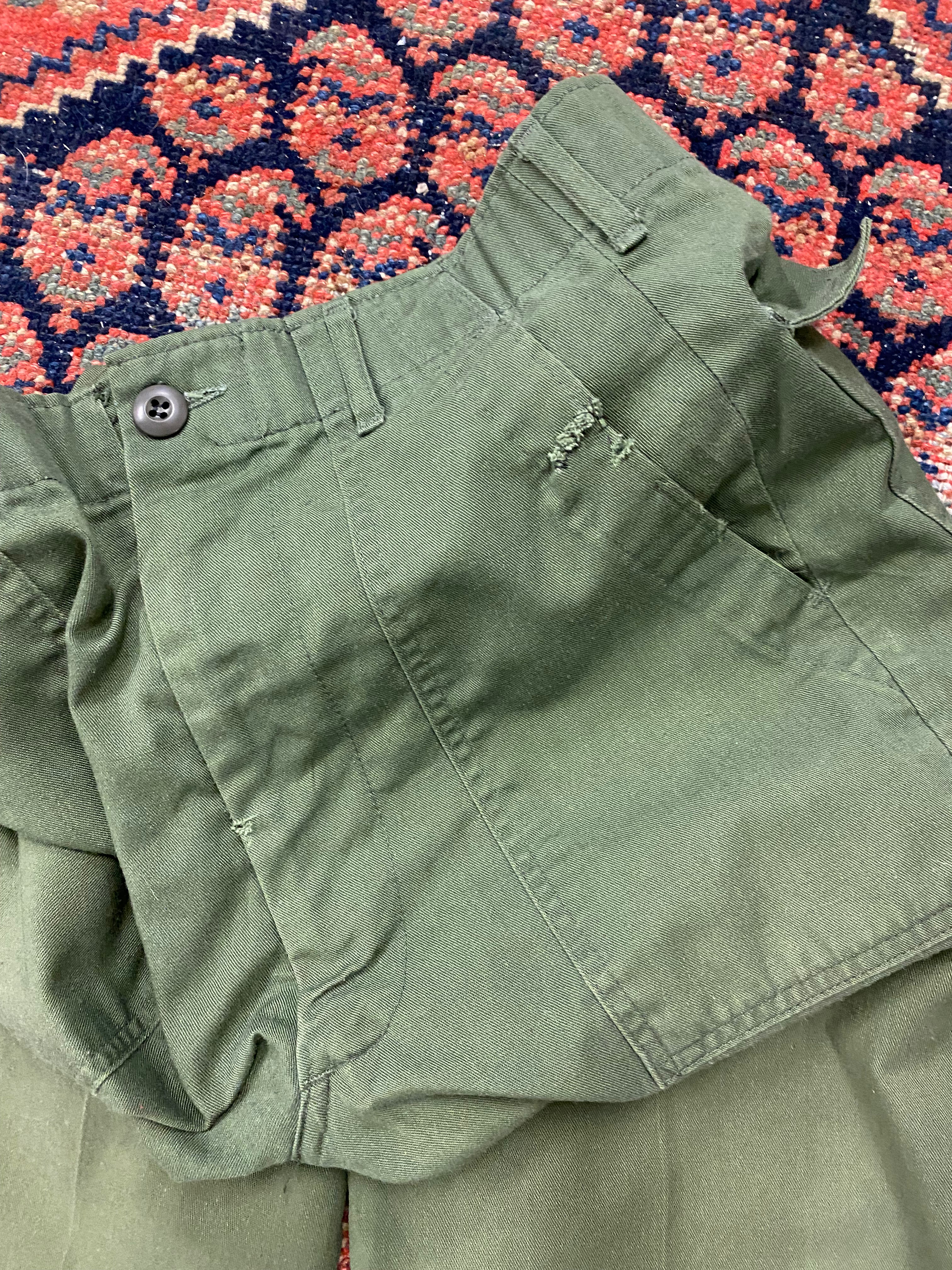 Vintage Fatigue Pocket Pants - 26IN/W