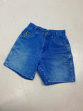 90s high waisted chic denim shorts