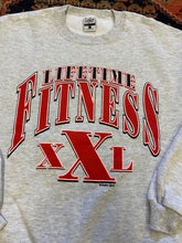 Load image into Gallery viewer, Vintage lifetime fitness Crewneck - Large